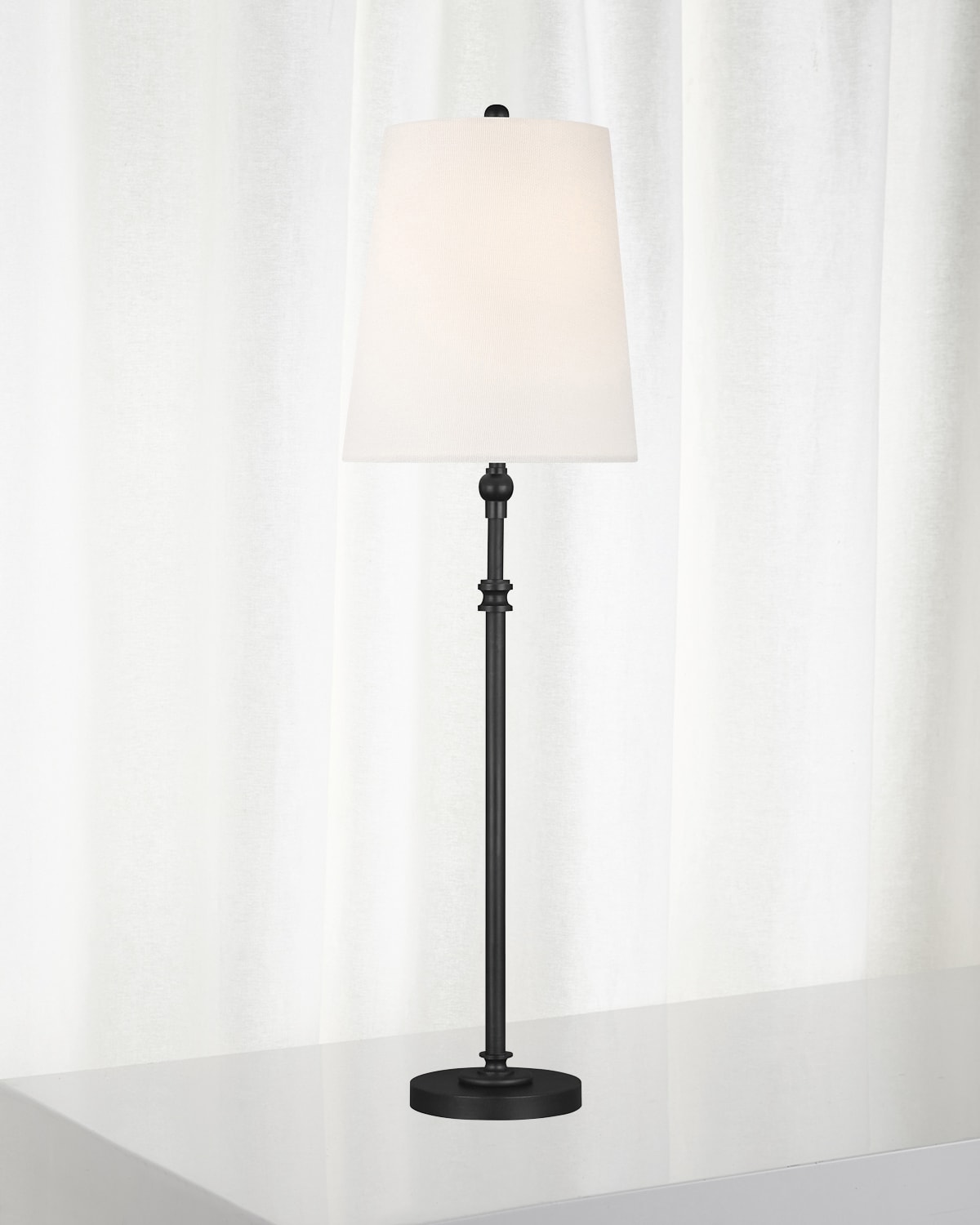 Shop Visual Comfort Studio 1 - Light Table Lamp Capri By Thomas O'brien In Aged Iron
