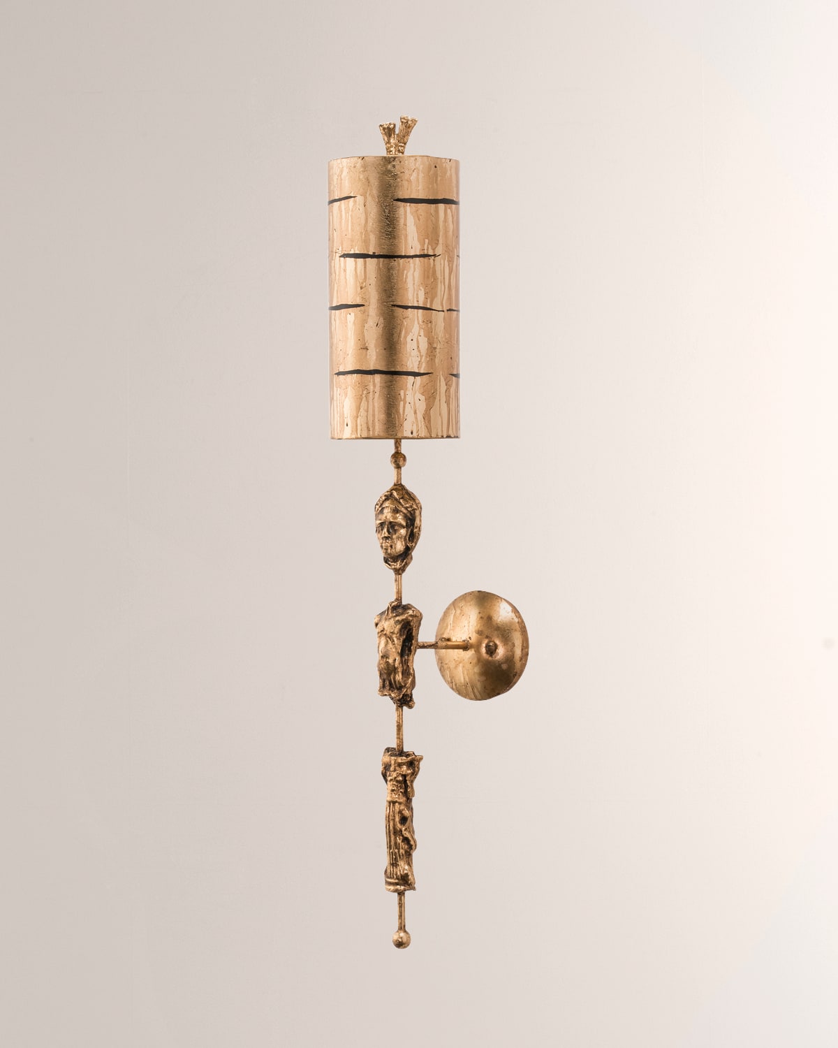 Lucas + Mckearn Fragment Gold Sconce In Gold