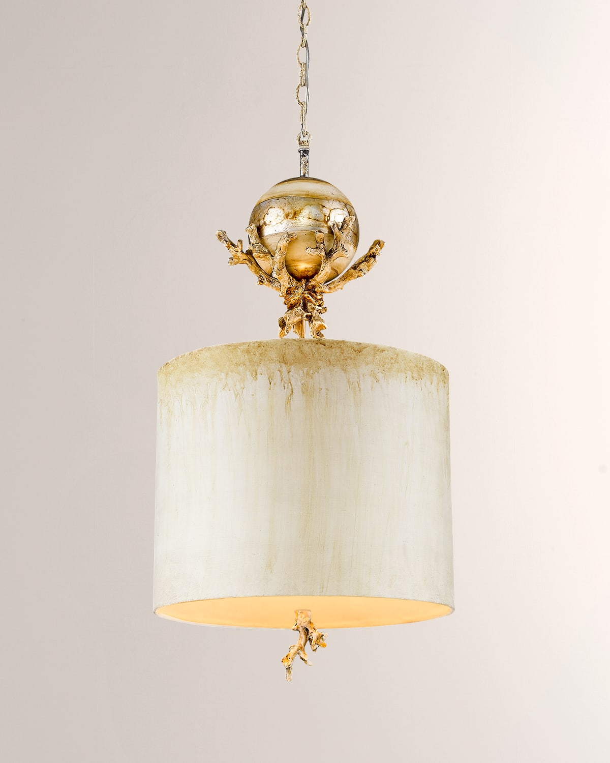 Lucas + Mckearn Trellis Pendant In Beige And Ivory