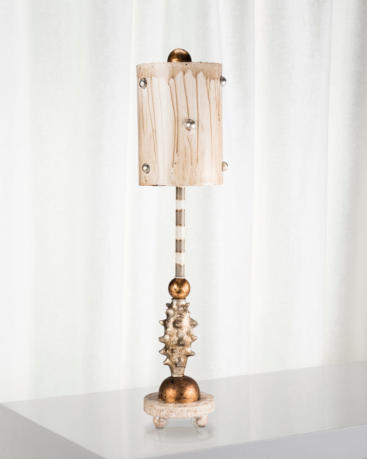 Shop Lucas + Mckearn Pome Table Lamp In Beige