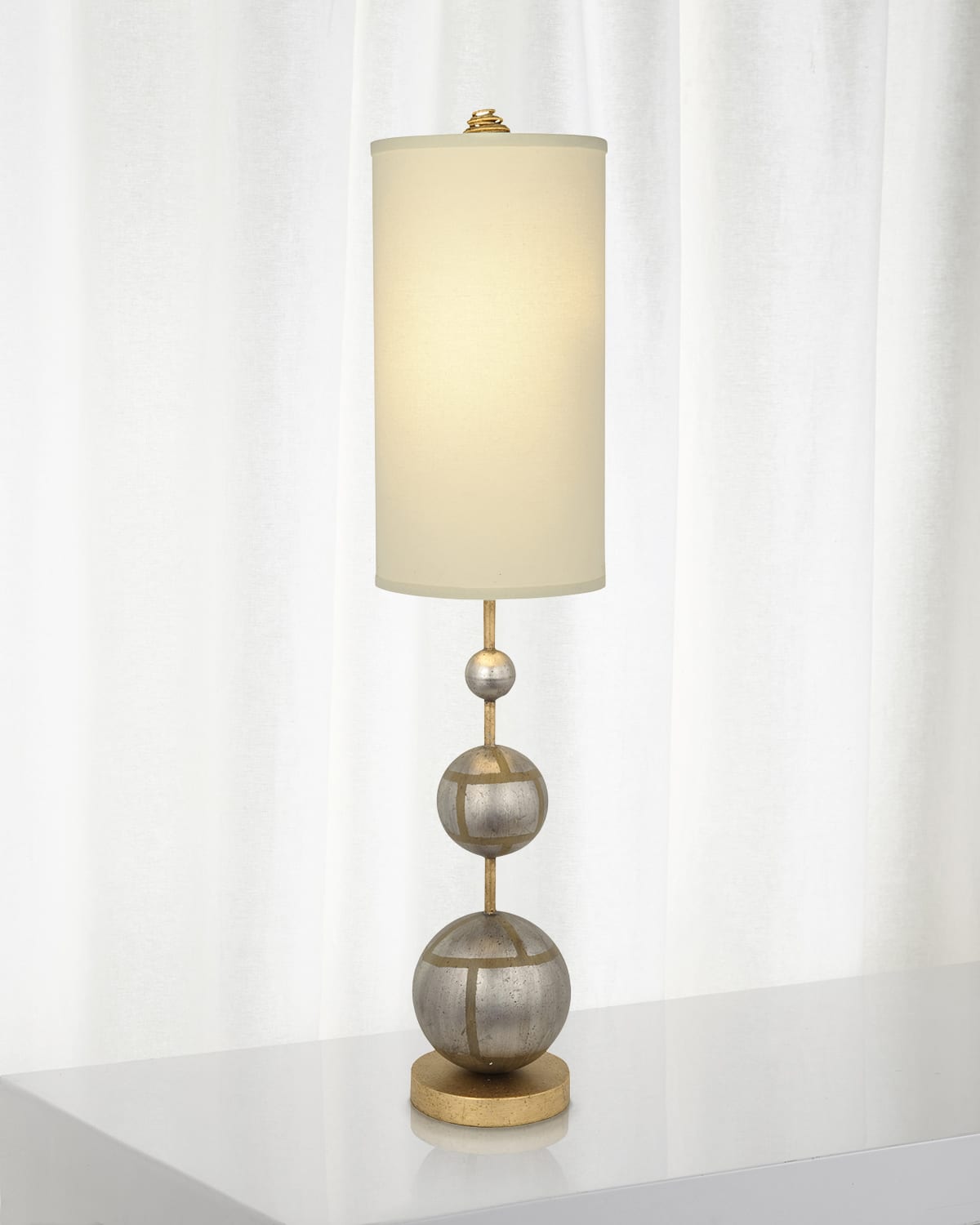 Lucas + Mckearn Marie Table Lamp In Silver And Gold