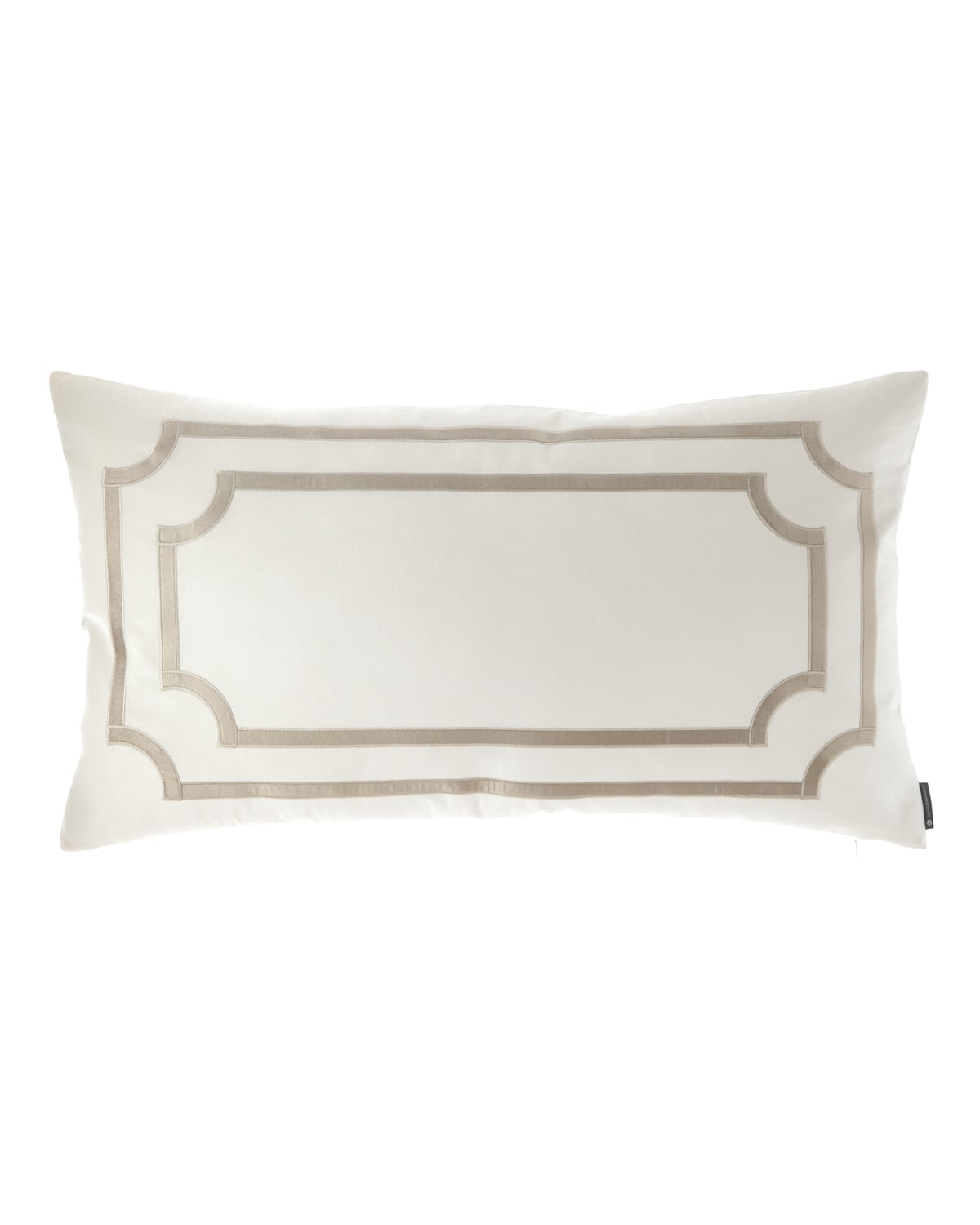 Lili Alessandra Metro King Sham In White