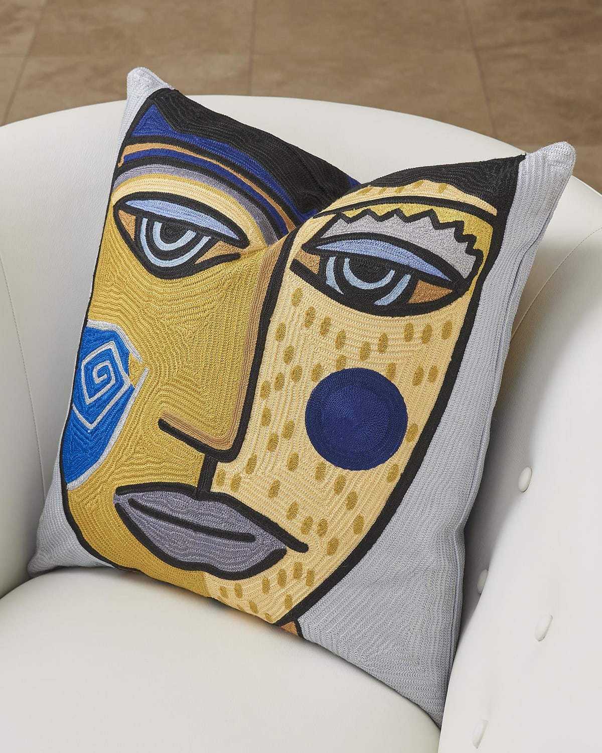 Global Views Paulo Pillow In Multi Pattern