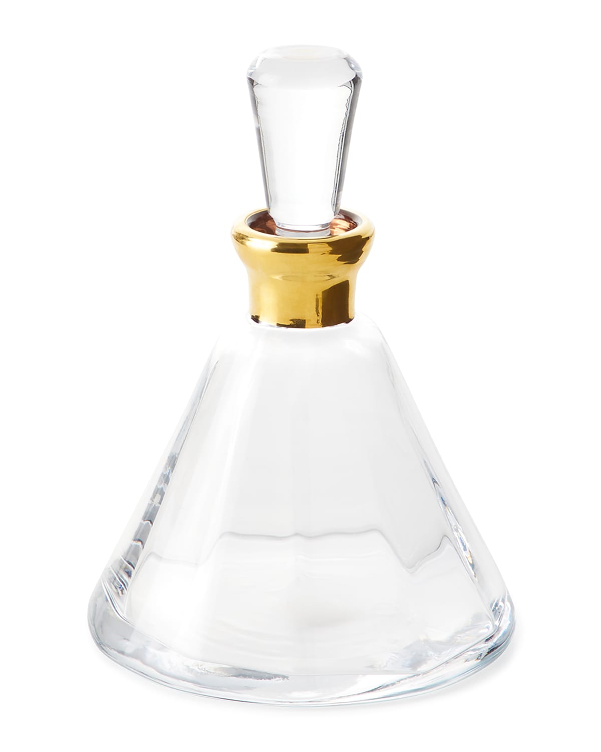 Shop Global Views Prism Decanter In Clear