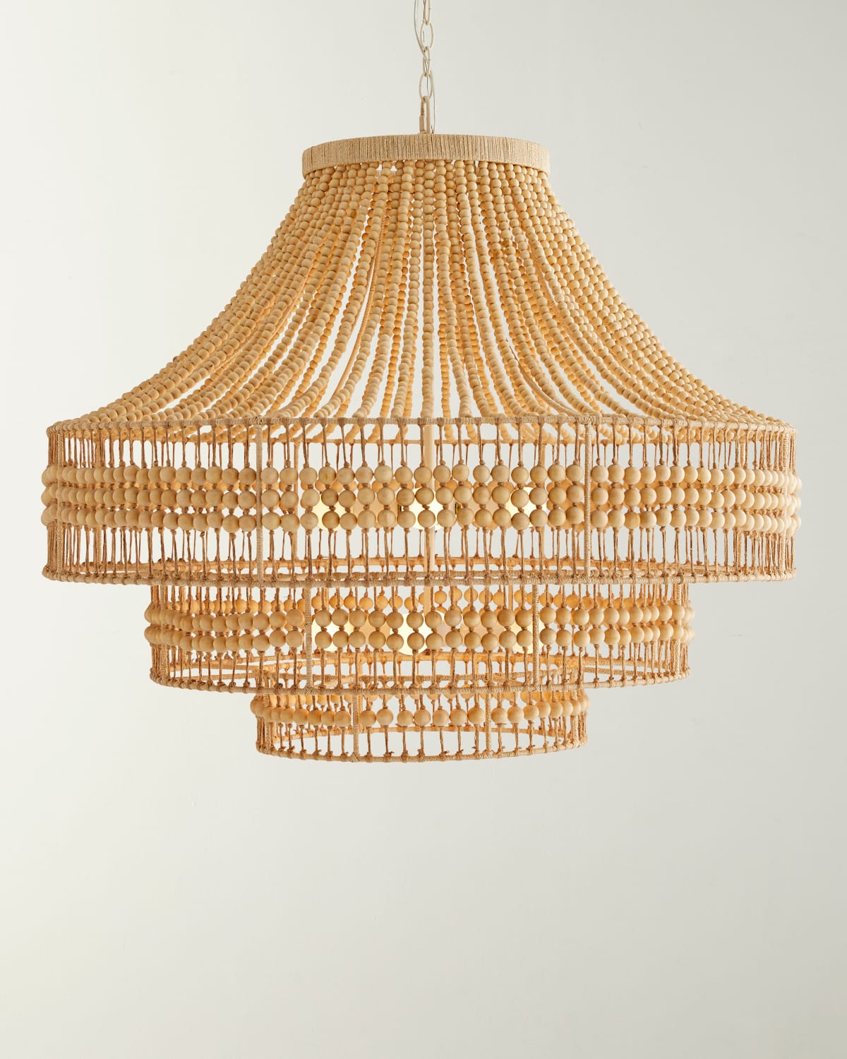 Shop Arteriors Tulane Chandelier In Brown