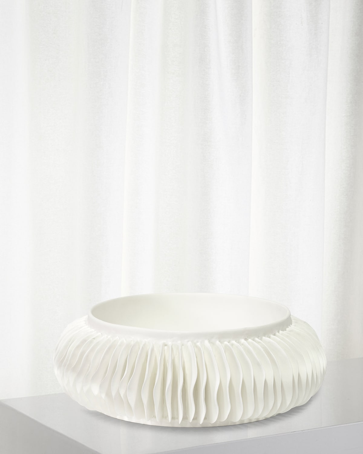 Shop Palecek Antilles Porcelain Bowl In White