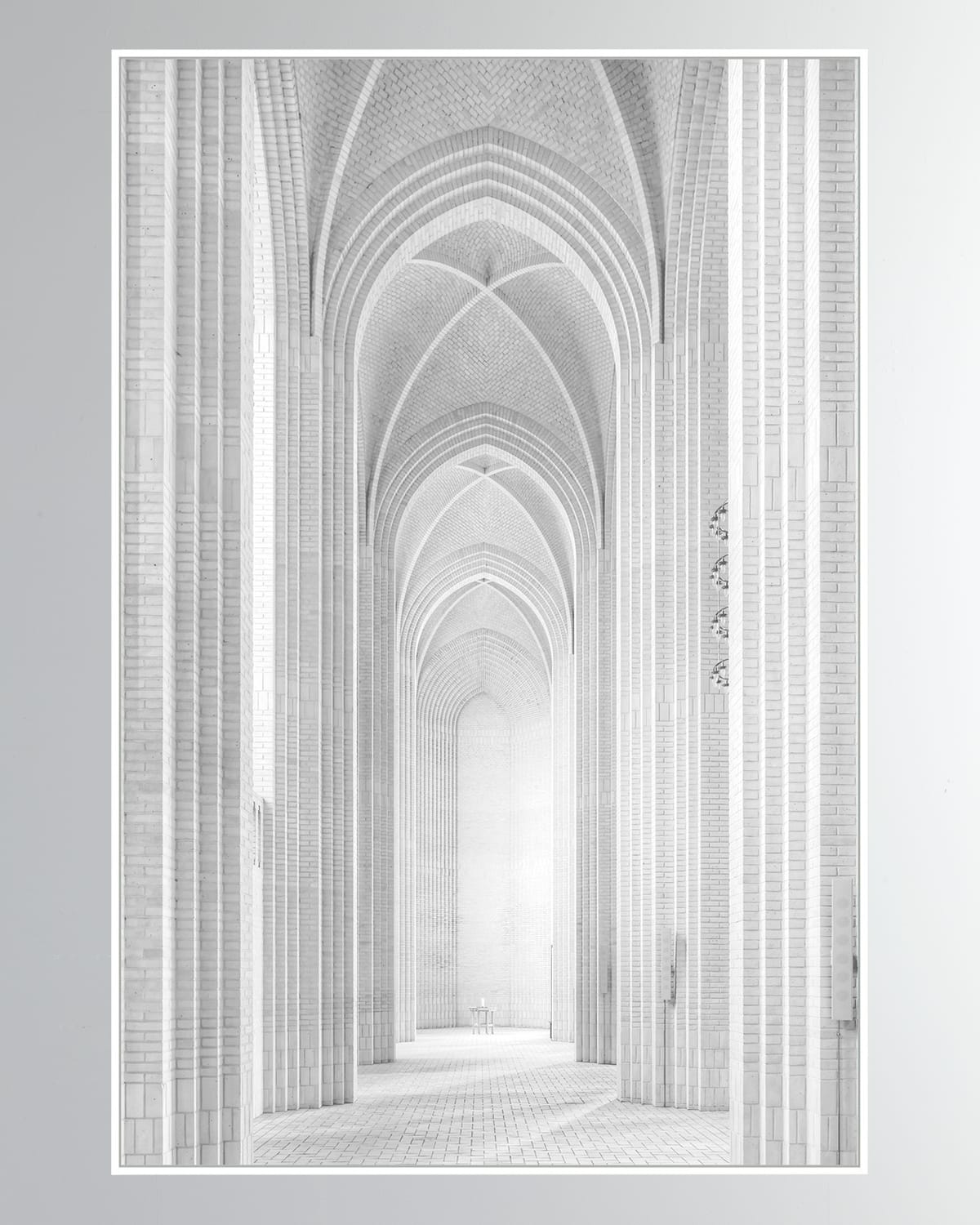 Wendover Art Group 'lofted Architecture' Wall Art In White