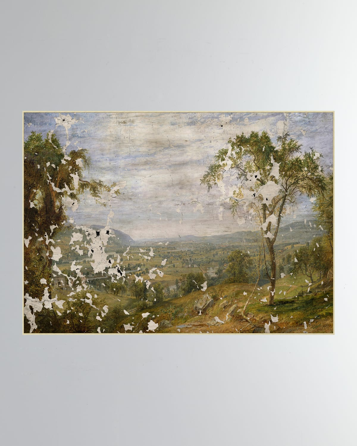 Wendover Art Group 'crackled Vista 2' Wall Art