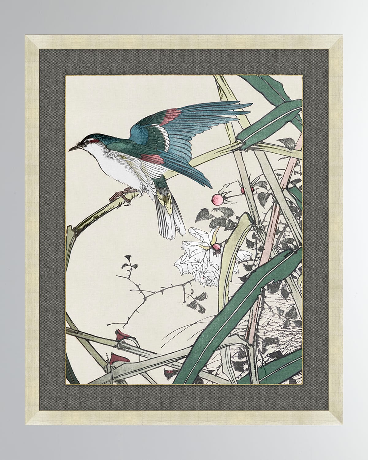 Wendover Art Group 'jade Garden 2' Wall Art In Multi