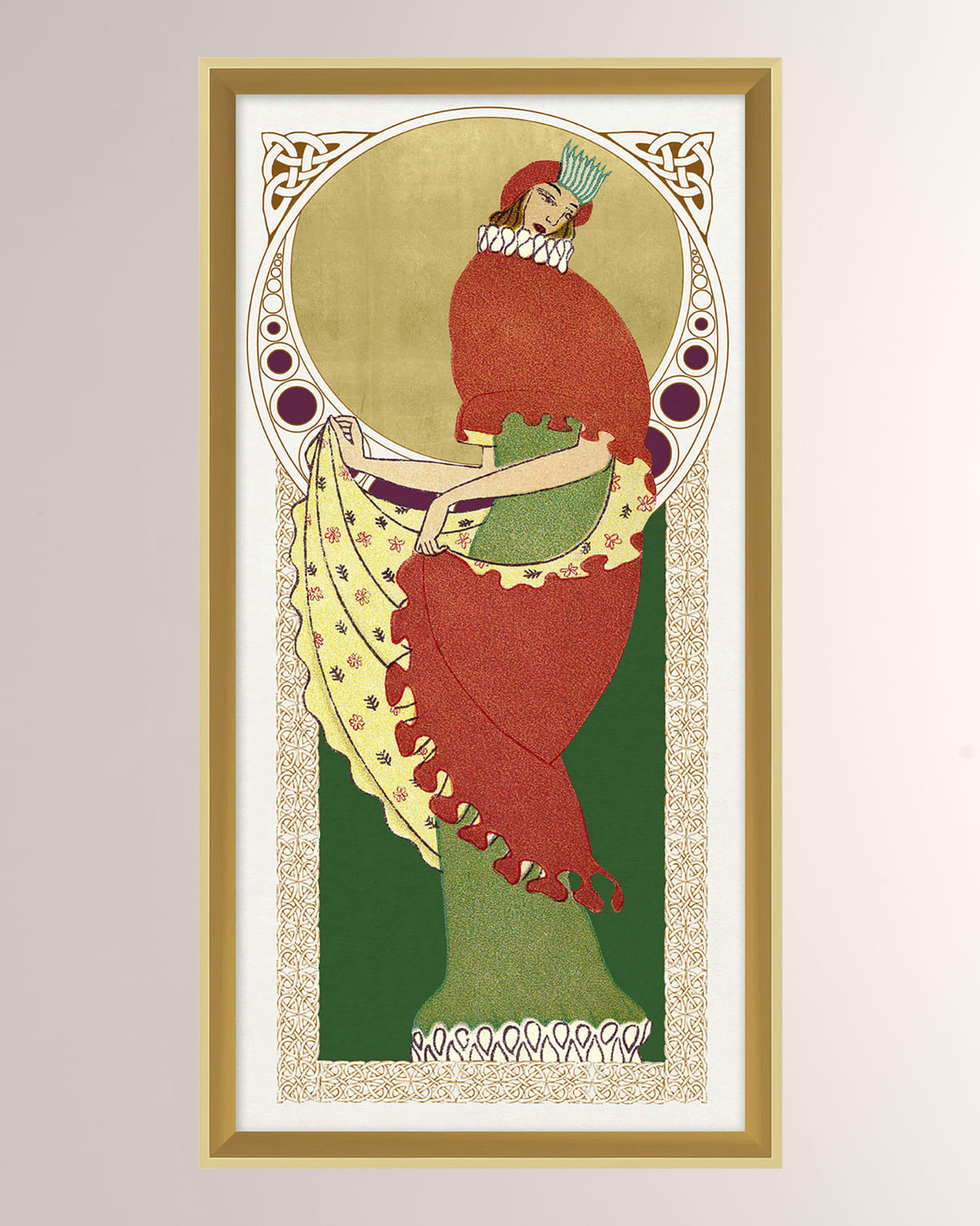 Wendover Art Group 'deco Couture 2' Wall Art In Multi