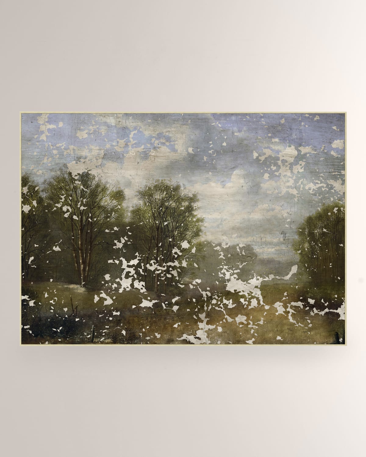 Wendover Art Group 'crackled Vista 1' Wall Art In Multi