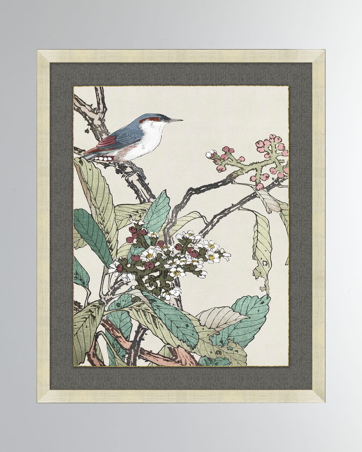 Wendover Art Group 'jade Garden 1' Wall Art