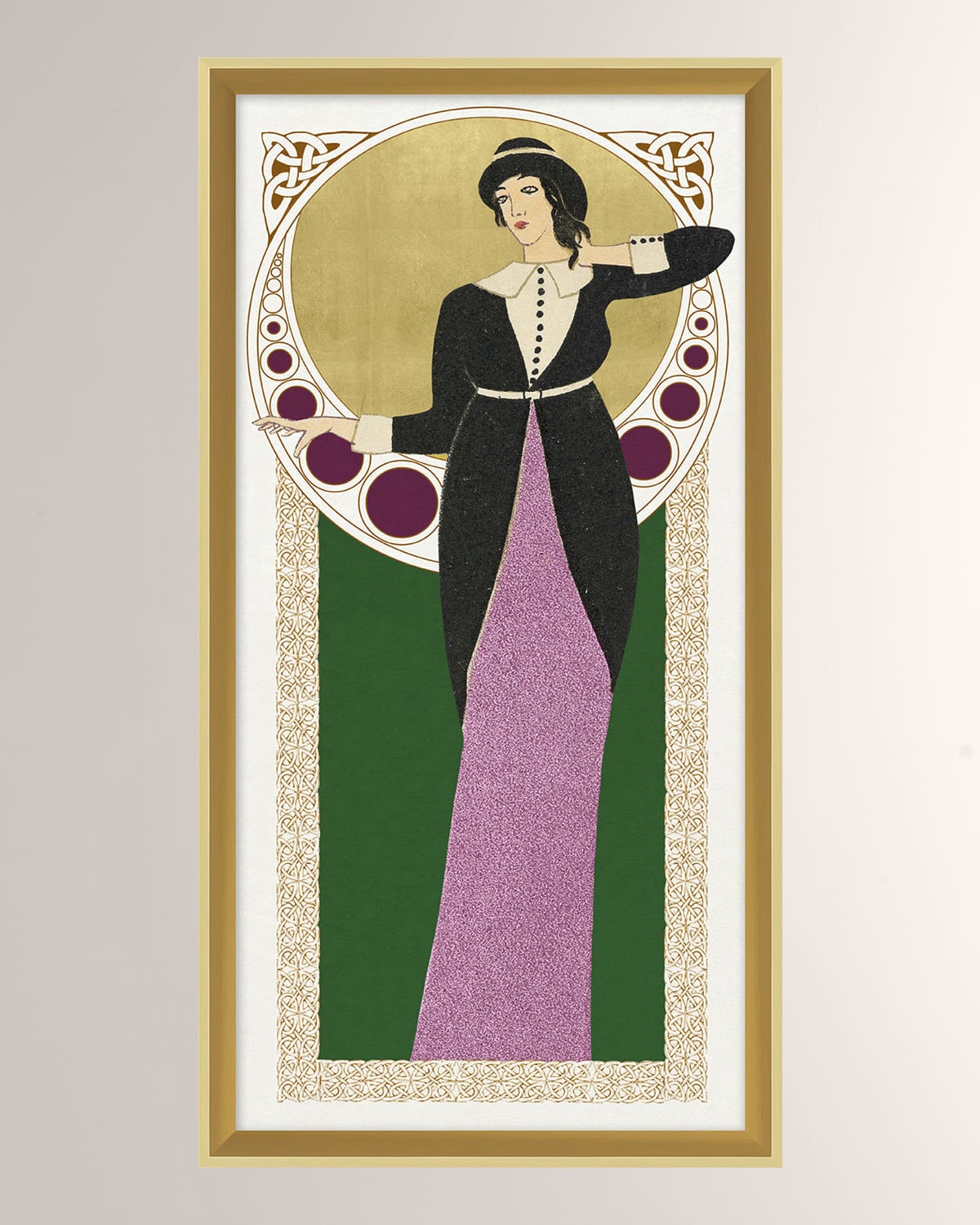 Wendover Art Group 'deco Couture 5' Wall Art In Multi