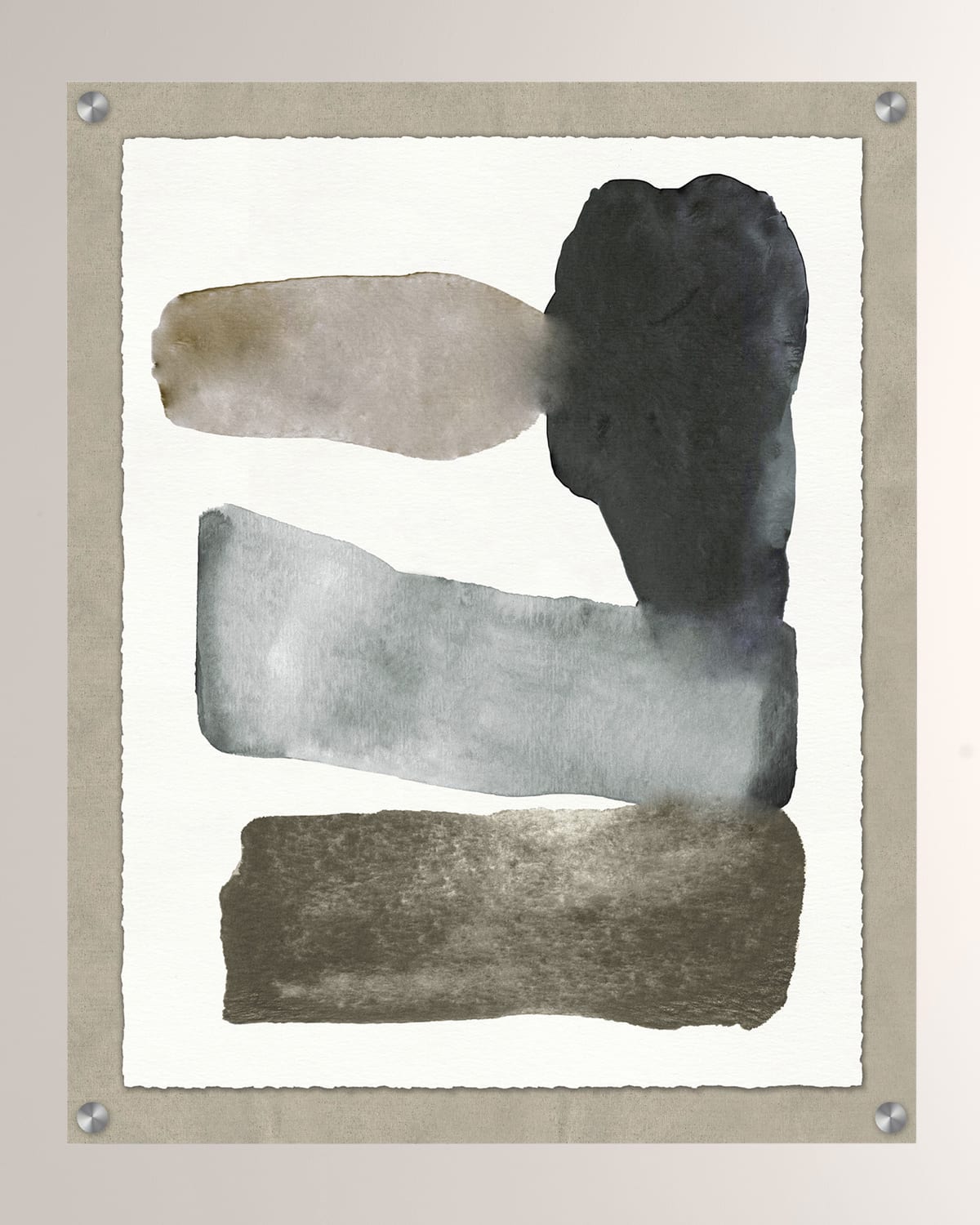 Wendover Art Group 'fluid Neutral 2' Wall Art