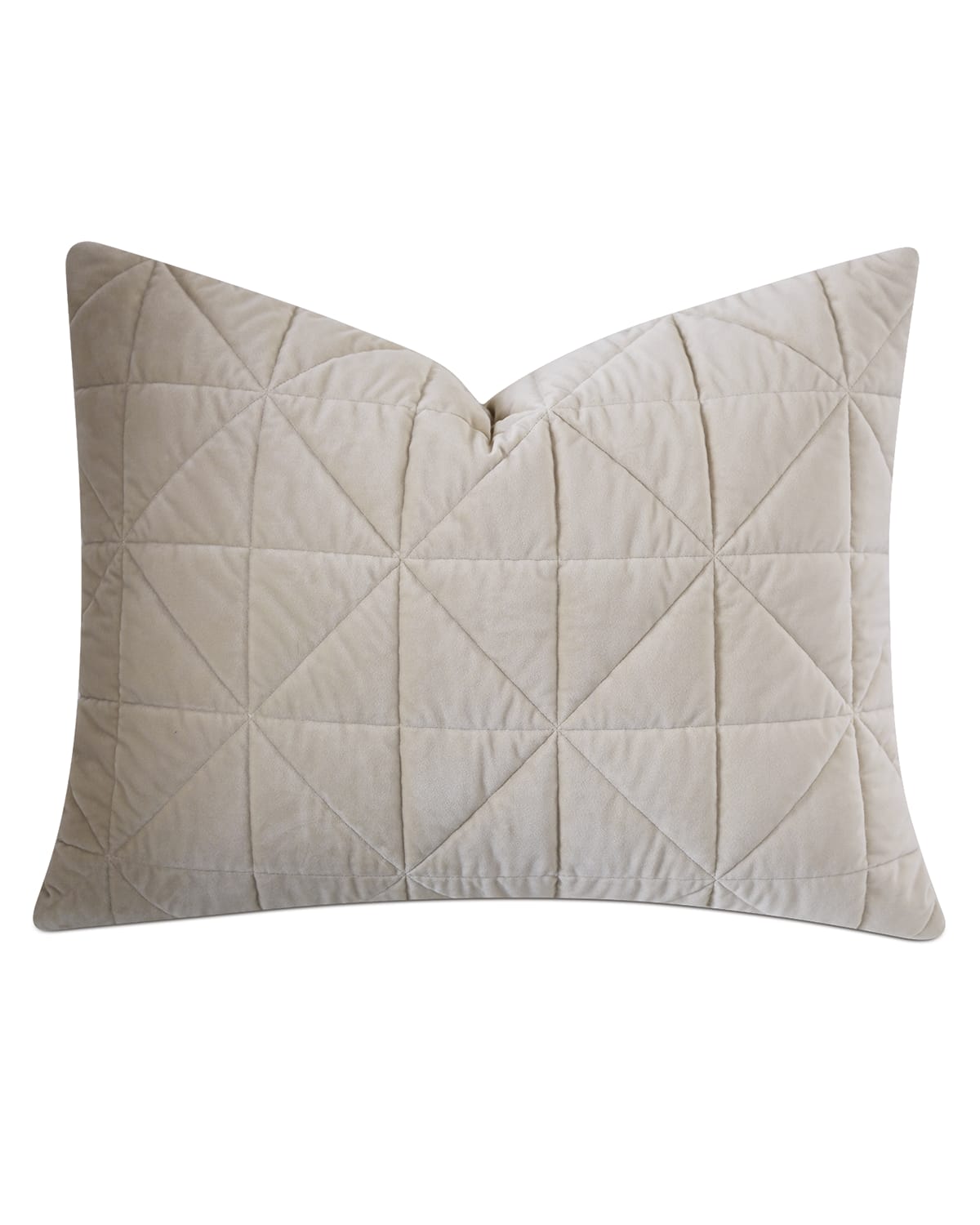 Eastern Accents Nova Quilted Standard Sham In Ivory