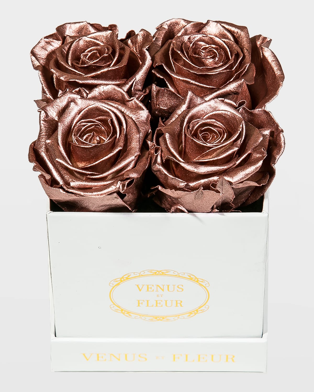 Venus Et Fleur Classic Petite Square Rose Box