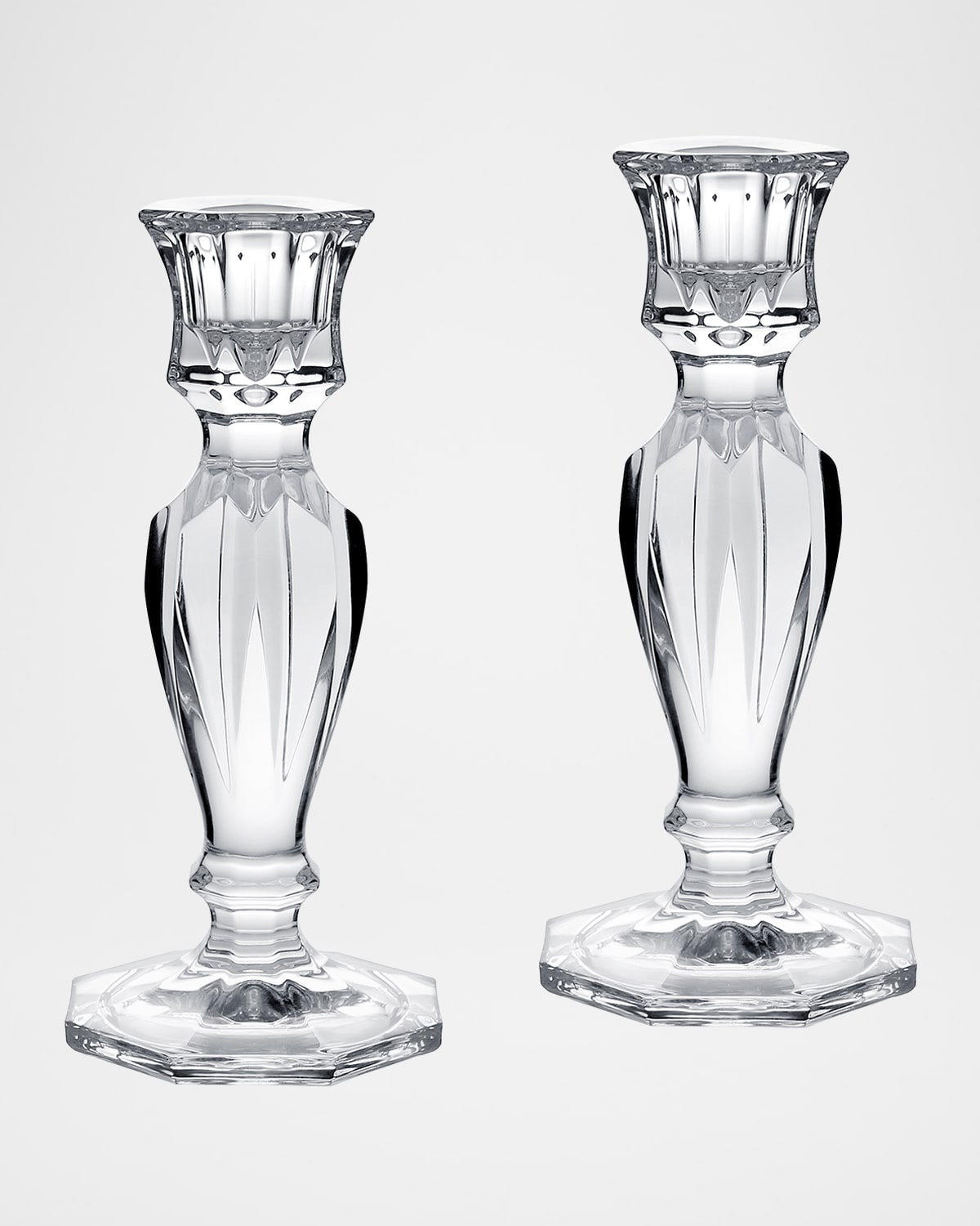 William Yeoward Crystal Mimi Candlestick Holders, Set Of 2 In Clear