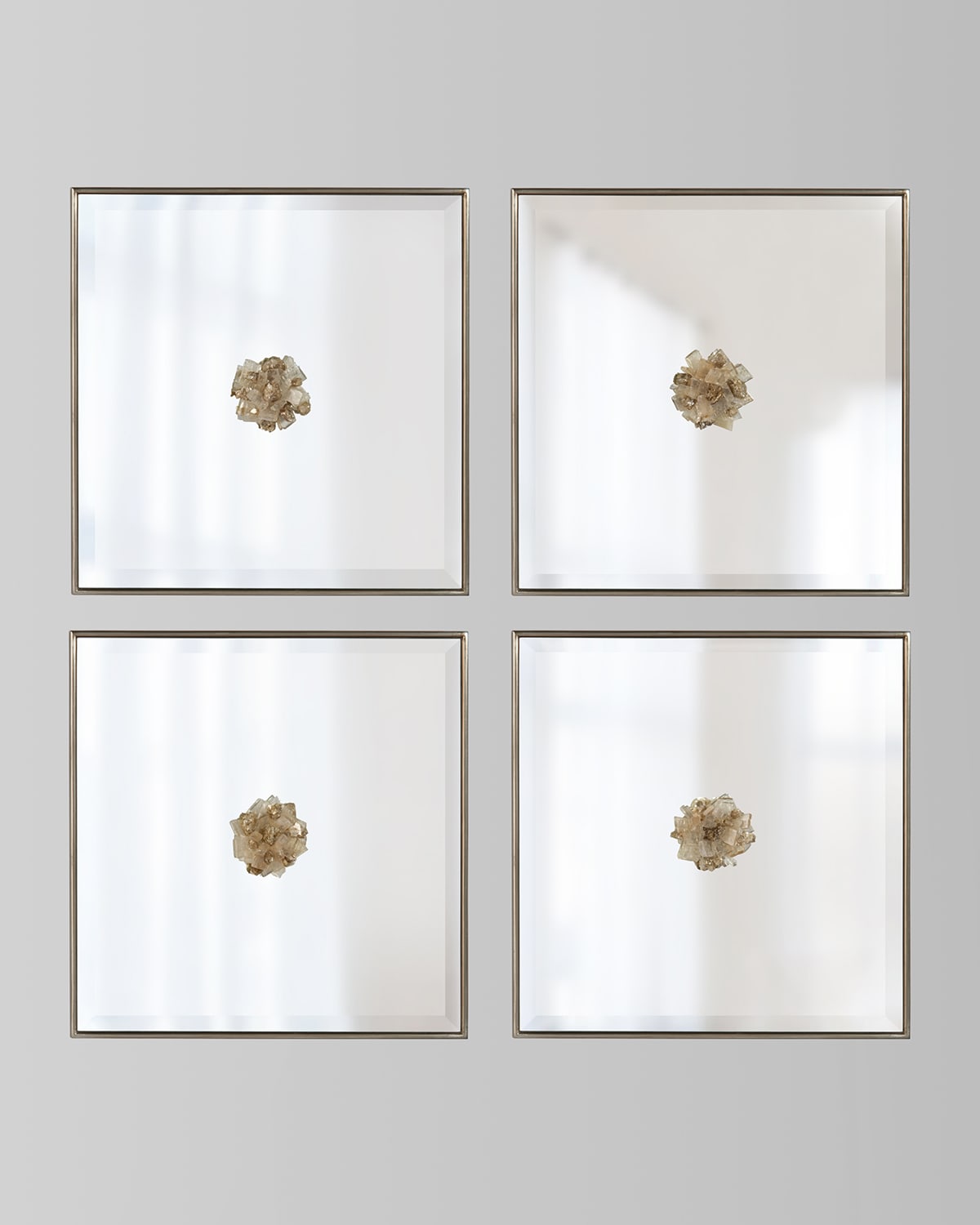 John-richard Collection Constellation Mirrors, Set Of 4 In Gold