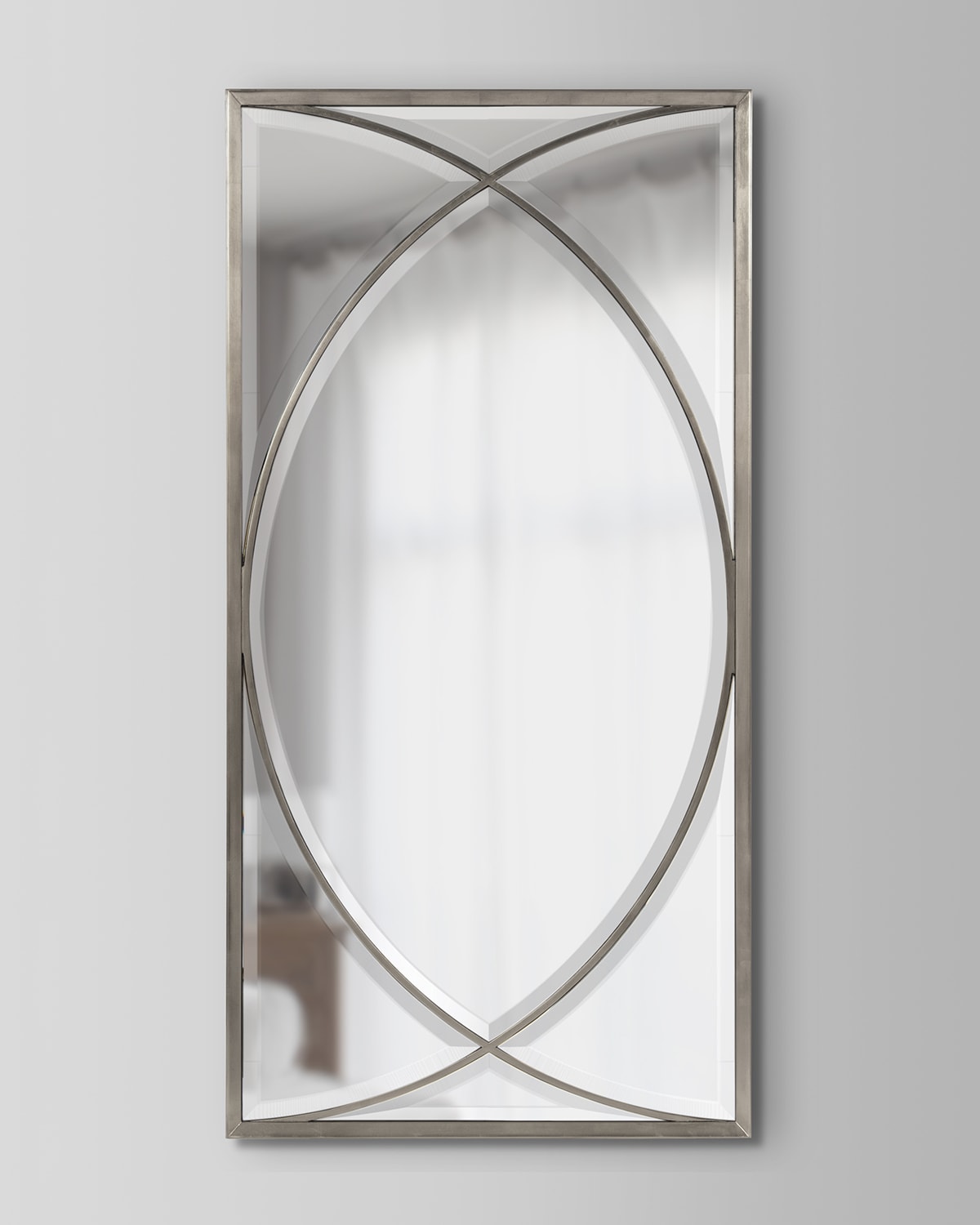 Shop John-richard Collection Symmetry Mirror In Gray