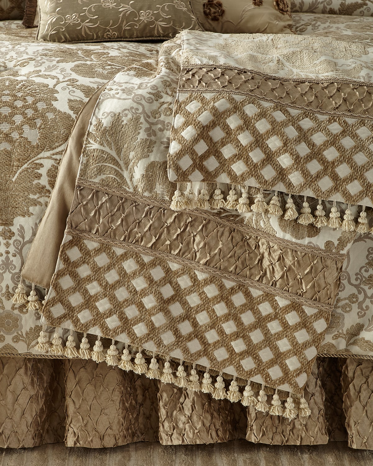 Shop Austin Horn Collection Everleigh Throw In Taupe