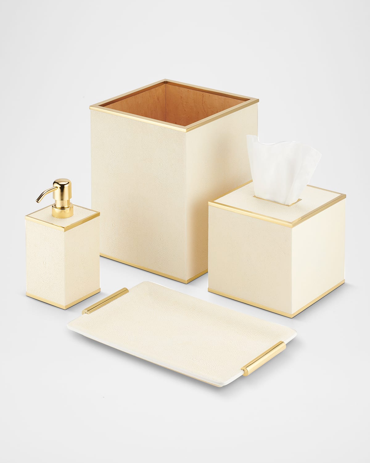 Aerin Shagreen Soap Pump In Cream