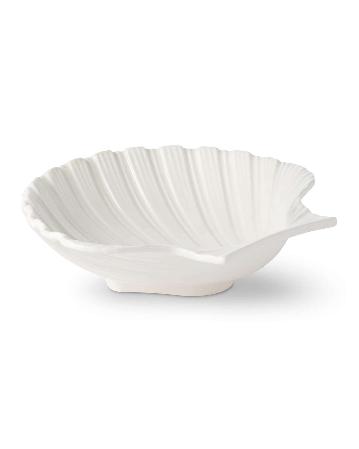 Shop Aerin Shell Serving Bowl In White