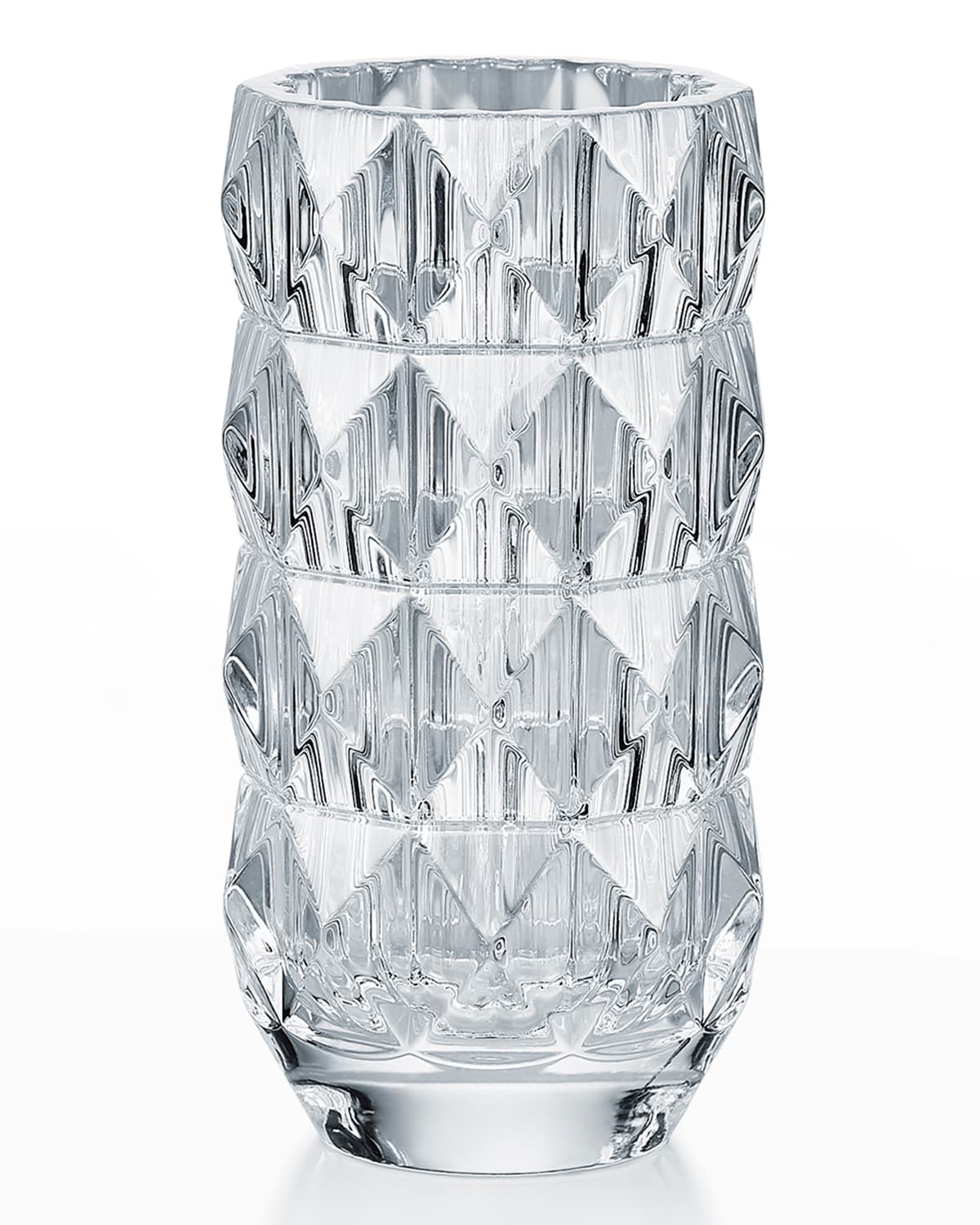 Shop Baccarat Small Louxor Round Vase In Clear