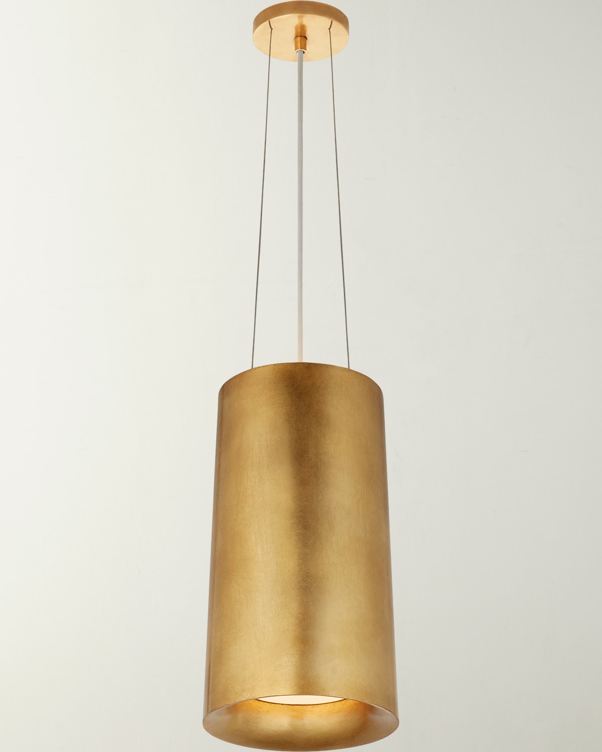 Barbara Barry Halo Tall Hanging Shade In Gold