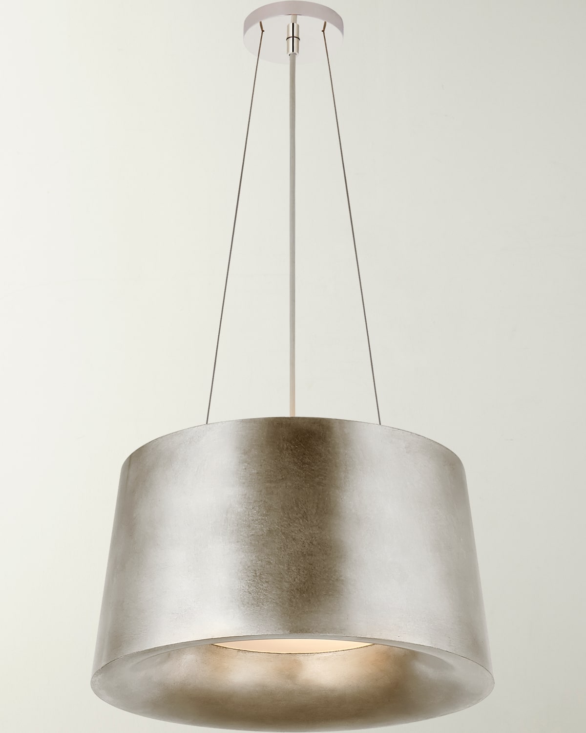 Barbara Barry Halo Small Hanging Shade In Silver Leaf