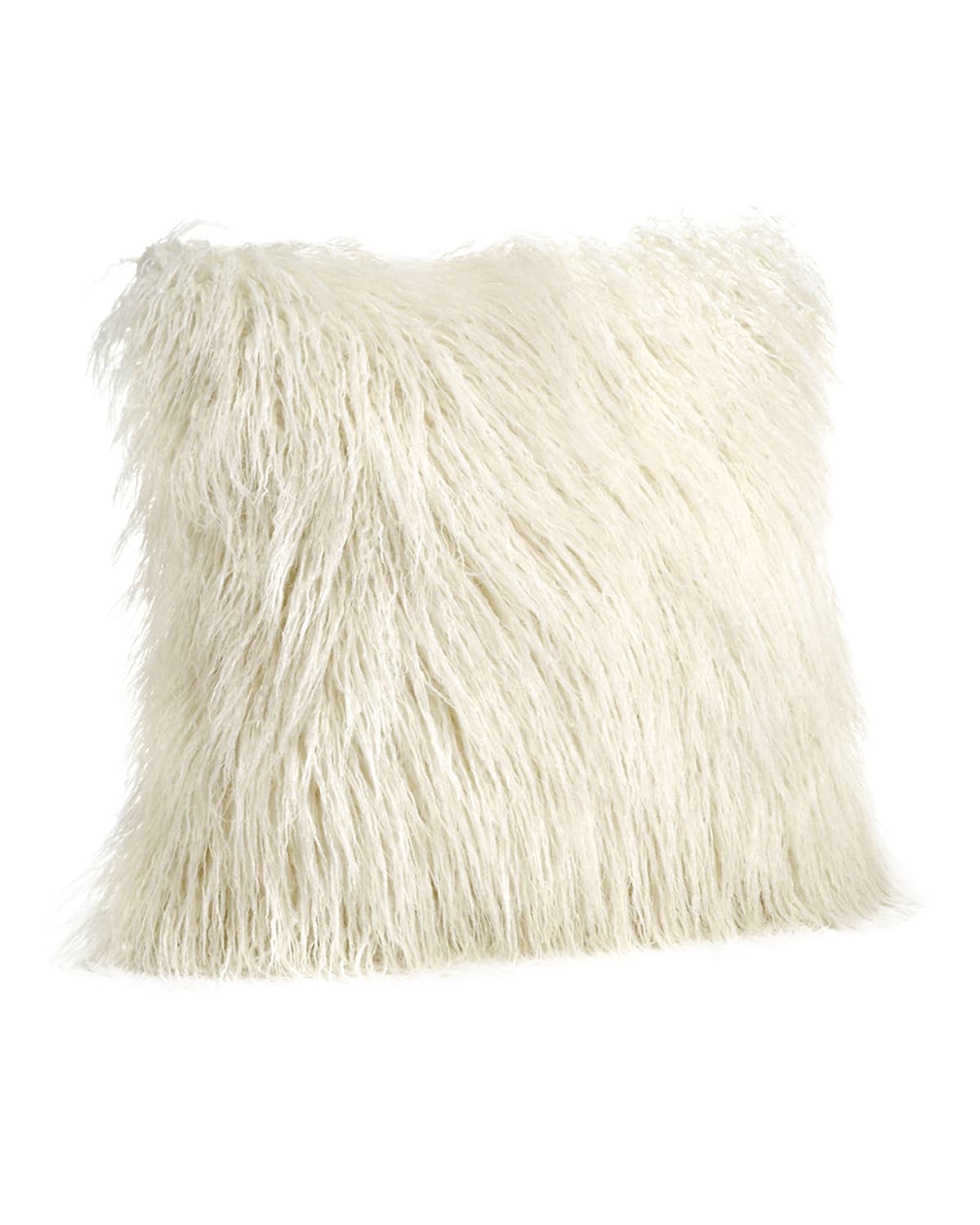 Shop Fabulous Furs Signature Series Pillow In Ivory Tibetan