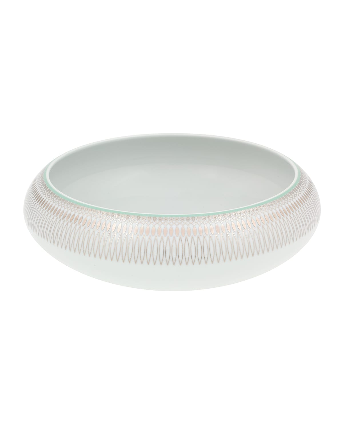 Vista Alegre Venezia Large Salad Bowl In Mint