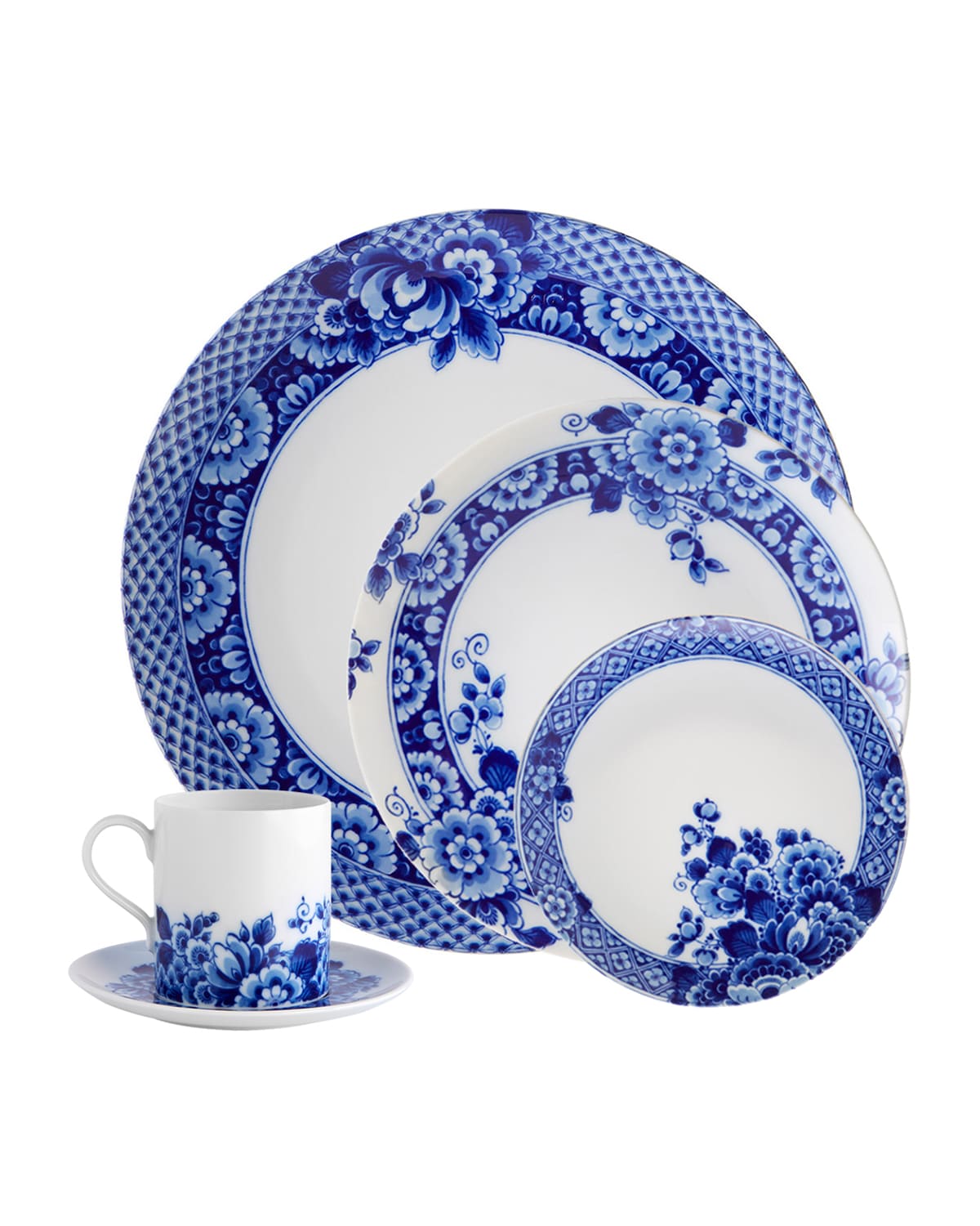Vista Alegre 20-piece Blue Ming Dinnerware Set In Blue