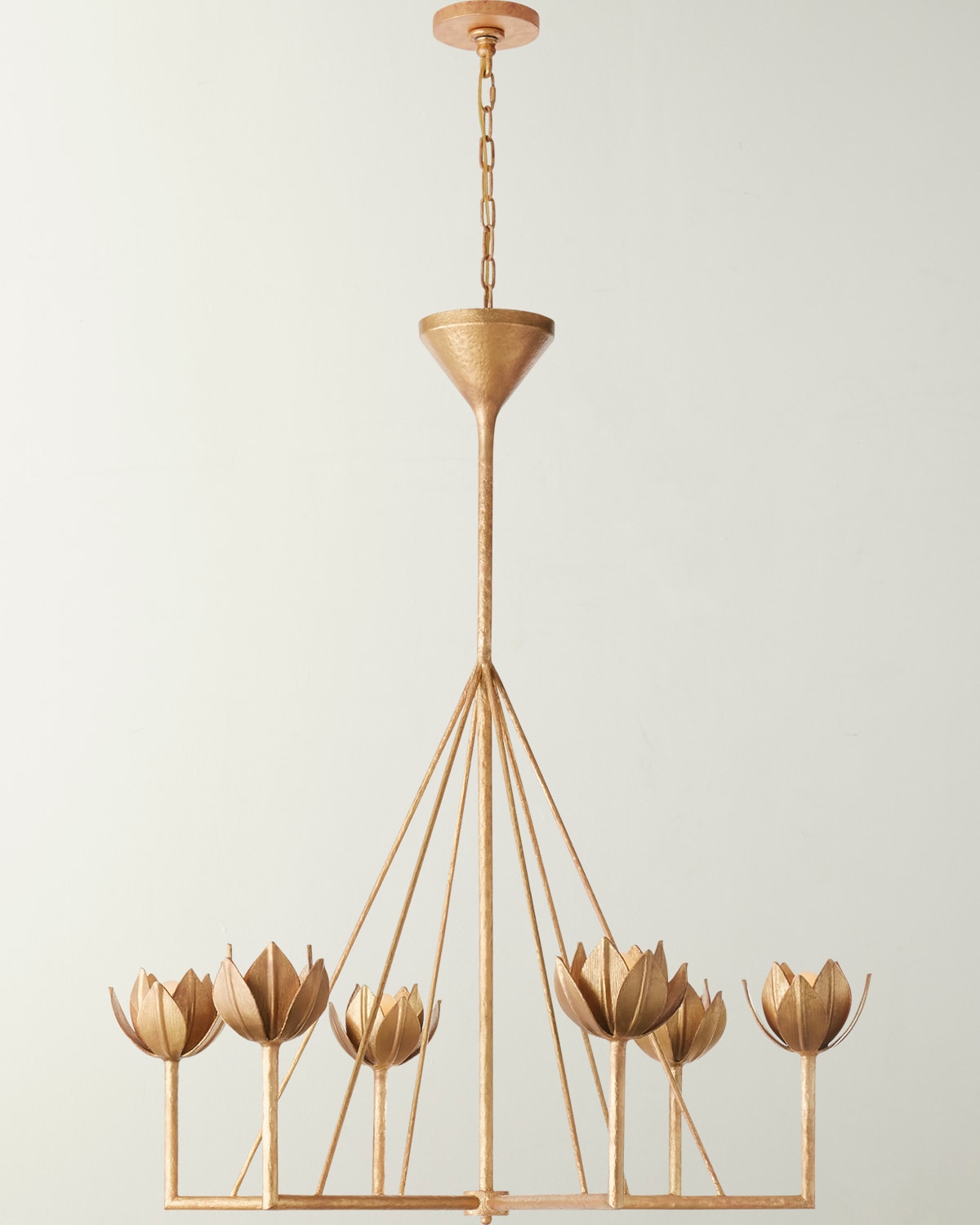 Julie Neill Alberto Large Single Tier Chandelier