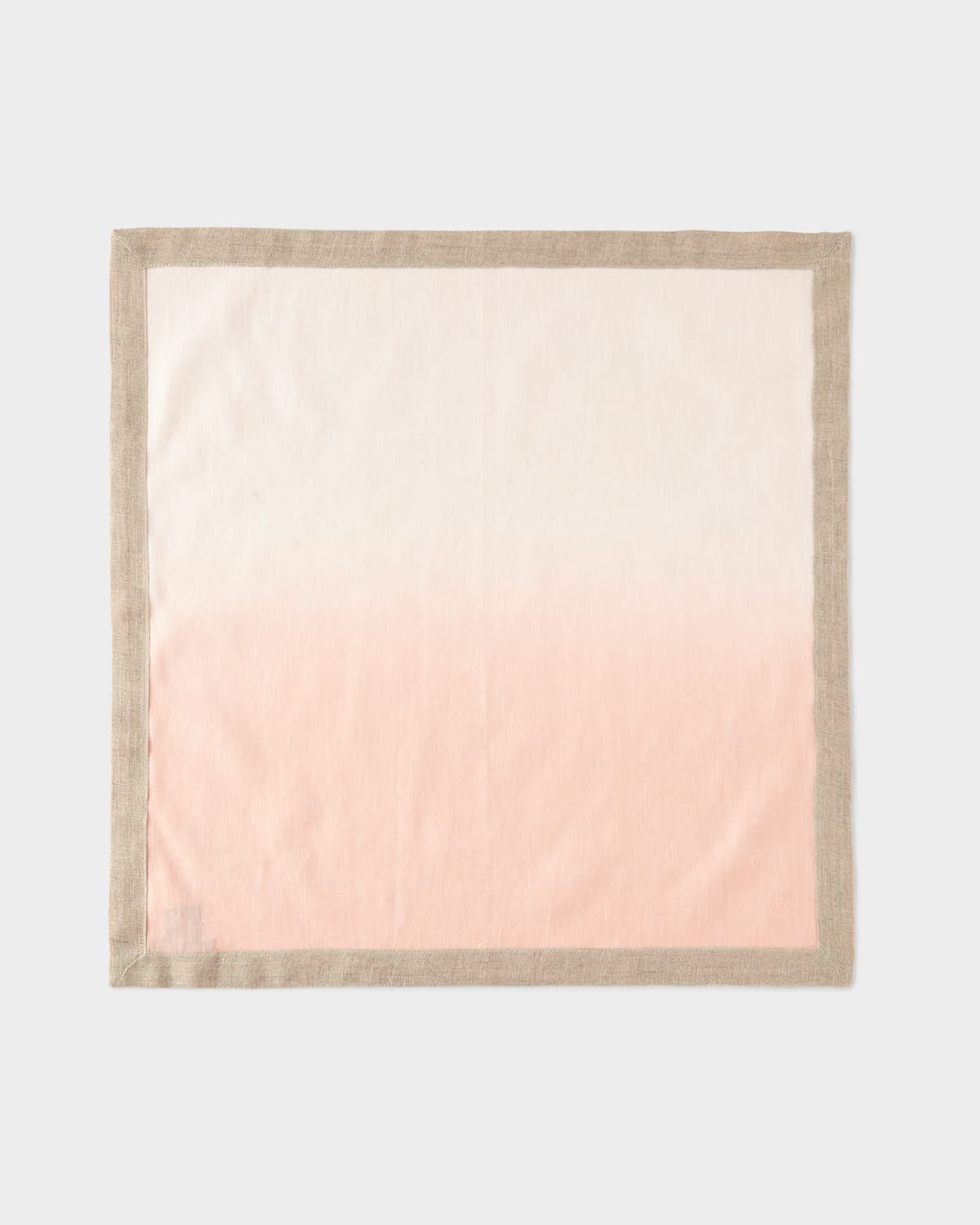 Shop Kim Seybert Dip Dye Napkin In Blush