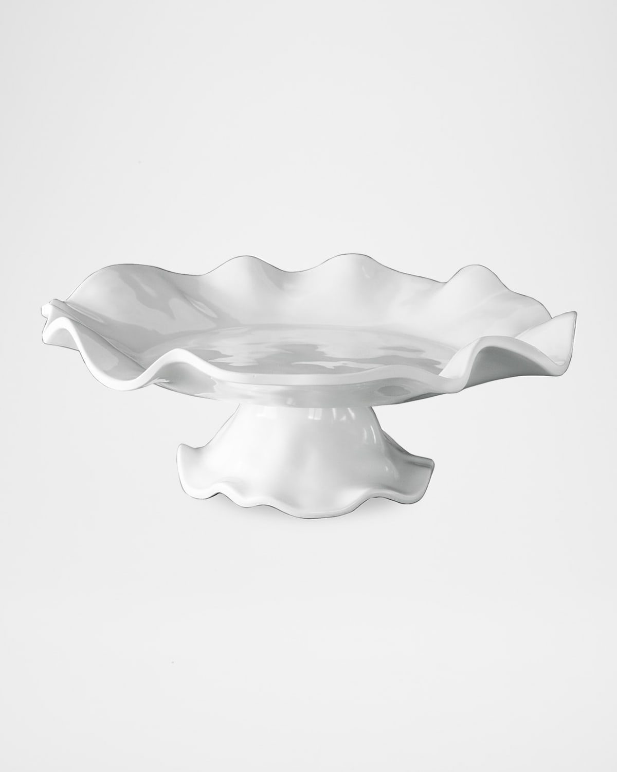 Beatriz Ball Vida Havana Pedestal Cake Platter In White