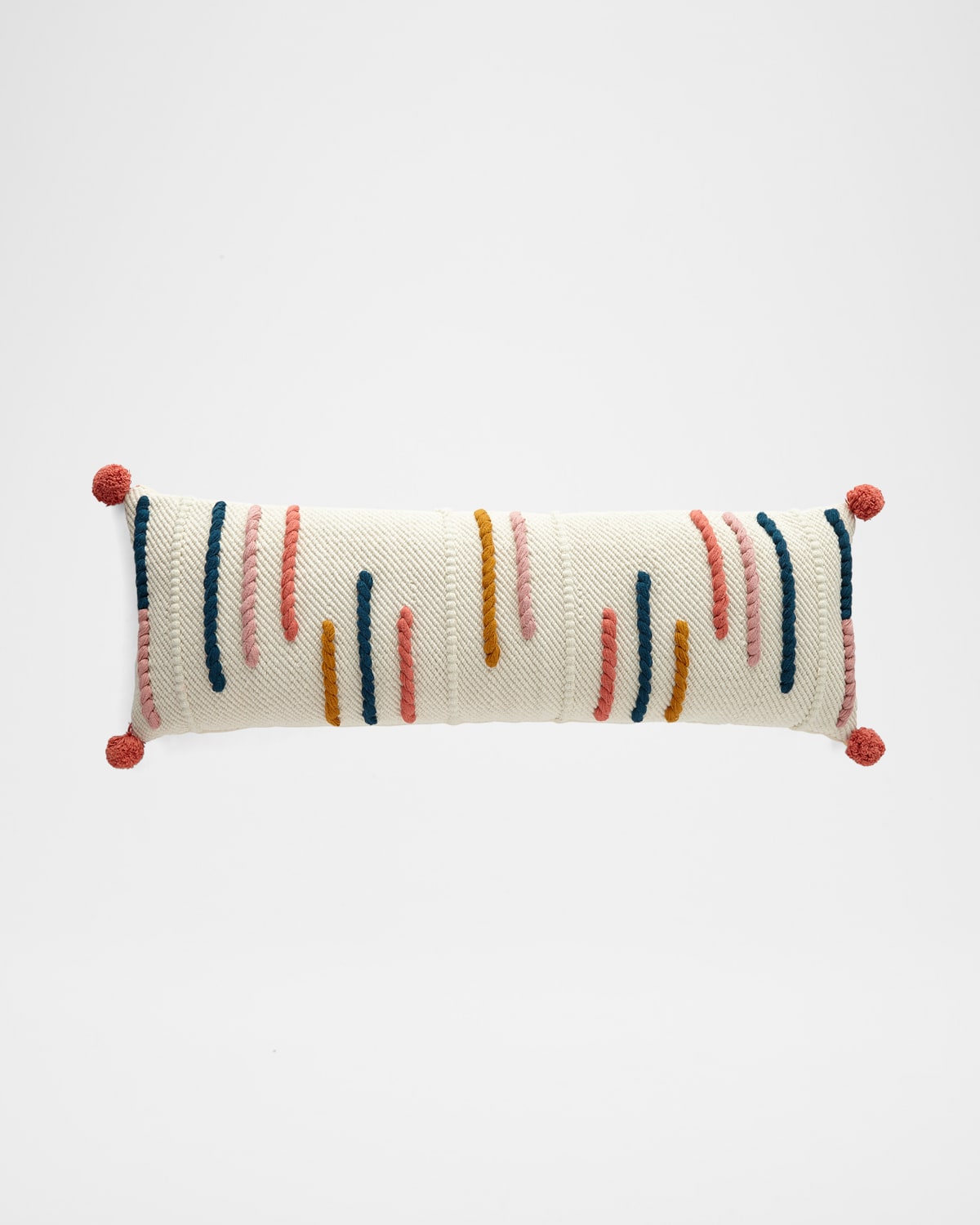 Amity Home Amelia Xl Bolster Pillow In Multi Pattern