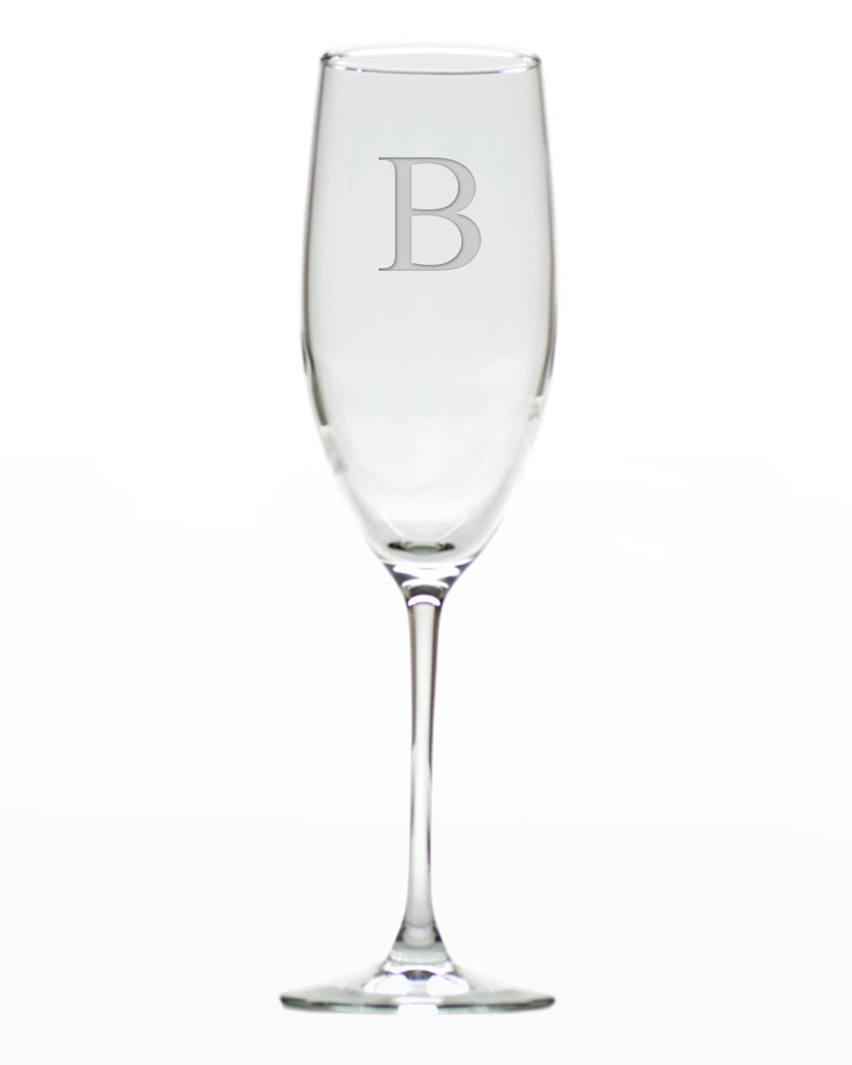 Shop Carved Solutions Champagne Flutes, Set Of 4 In Clear