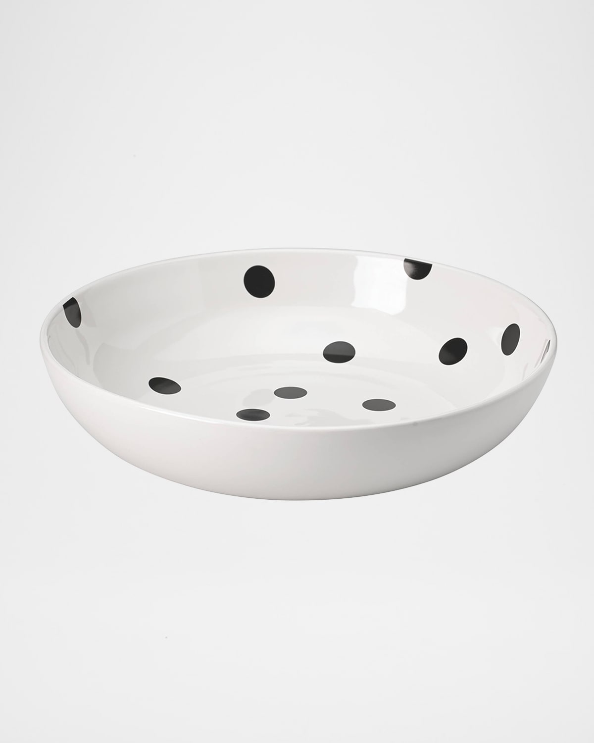 Kate Spade Deco Dot Large Low Salad Bowl In Multi