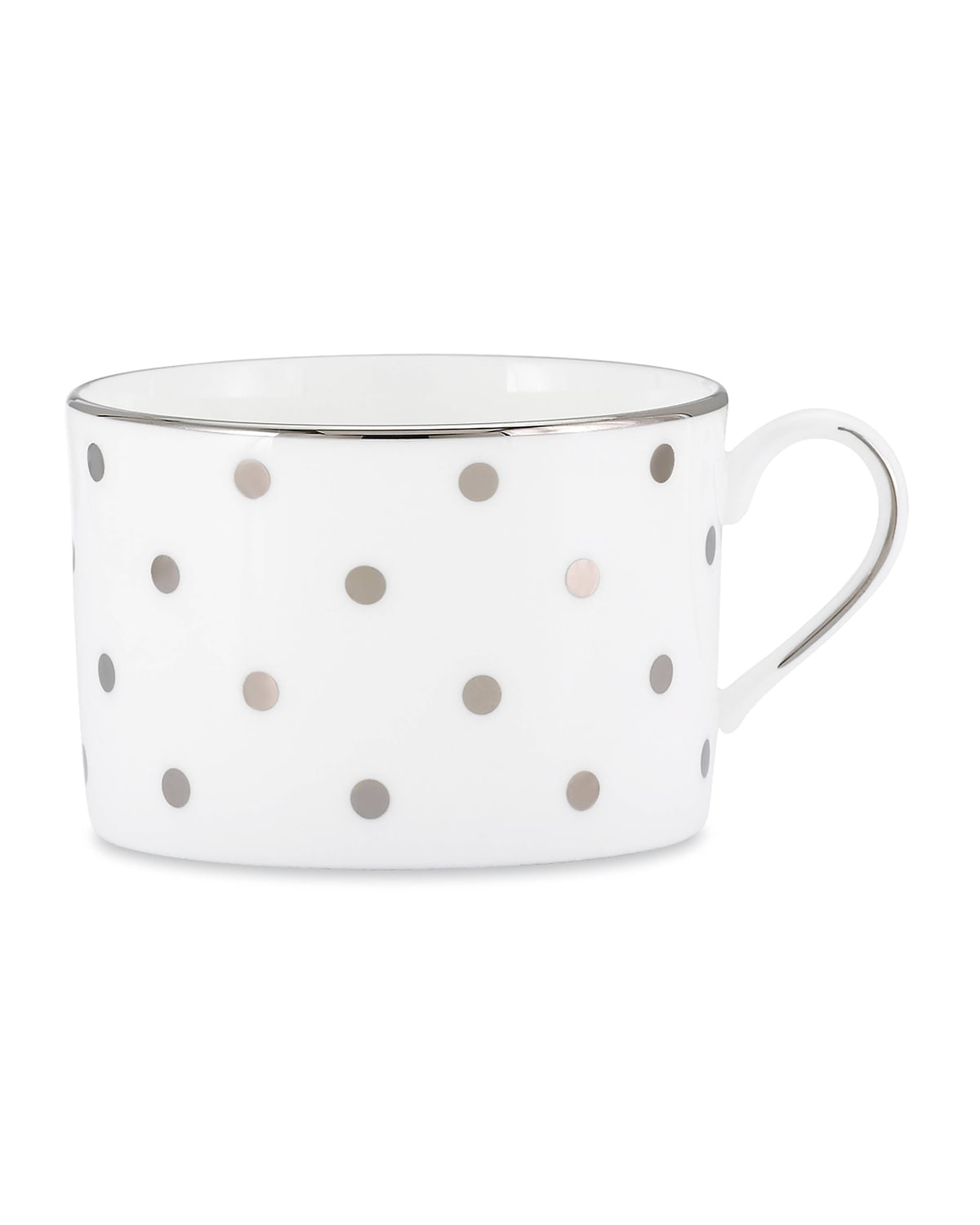Kate Spade New York Larabee Road Cup In White/24k Gold