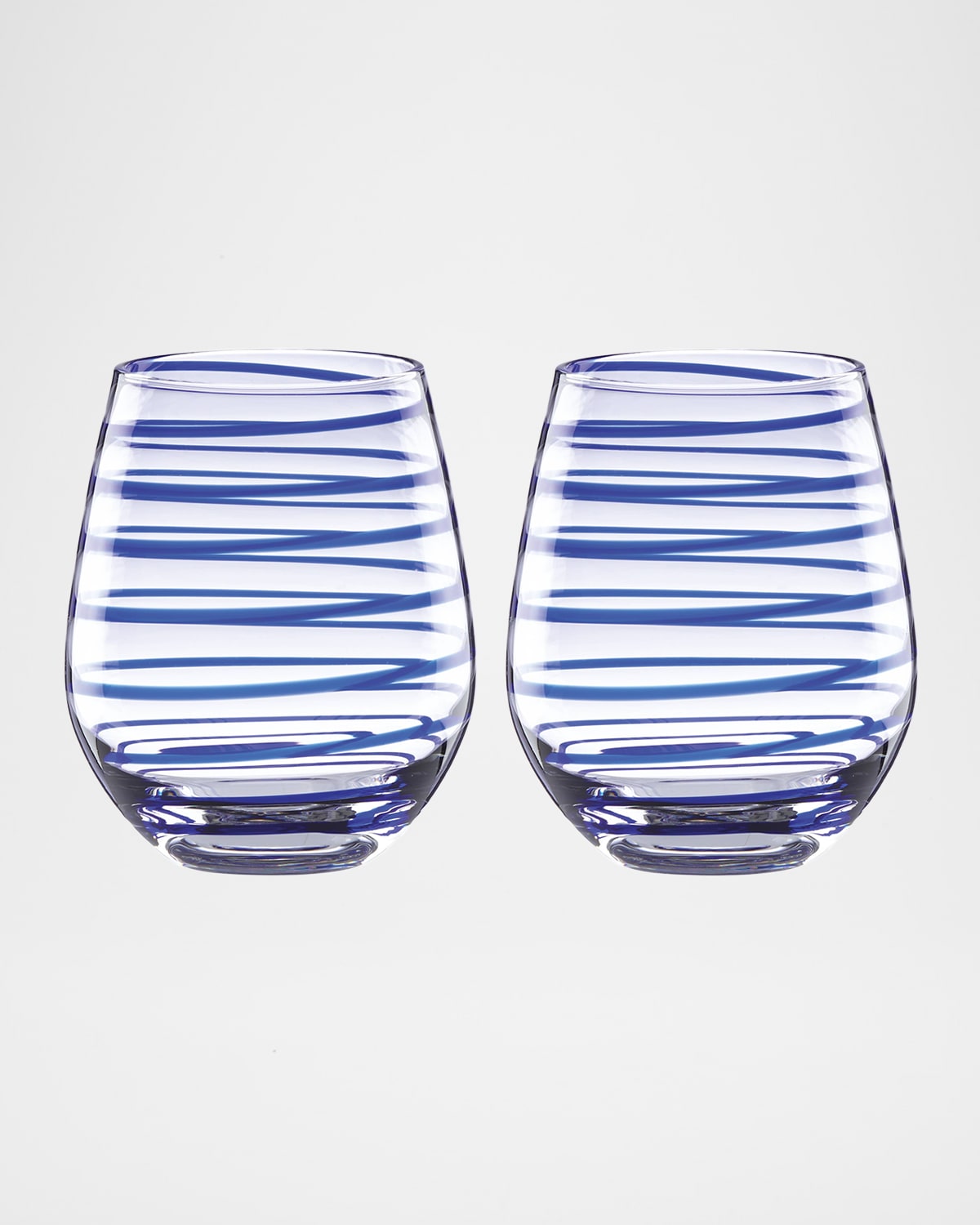 Kate Spade Charlotte St Stemless Wine Glasses