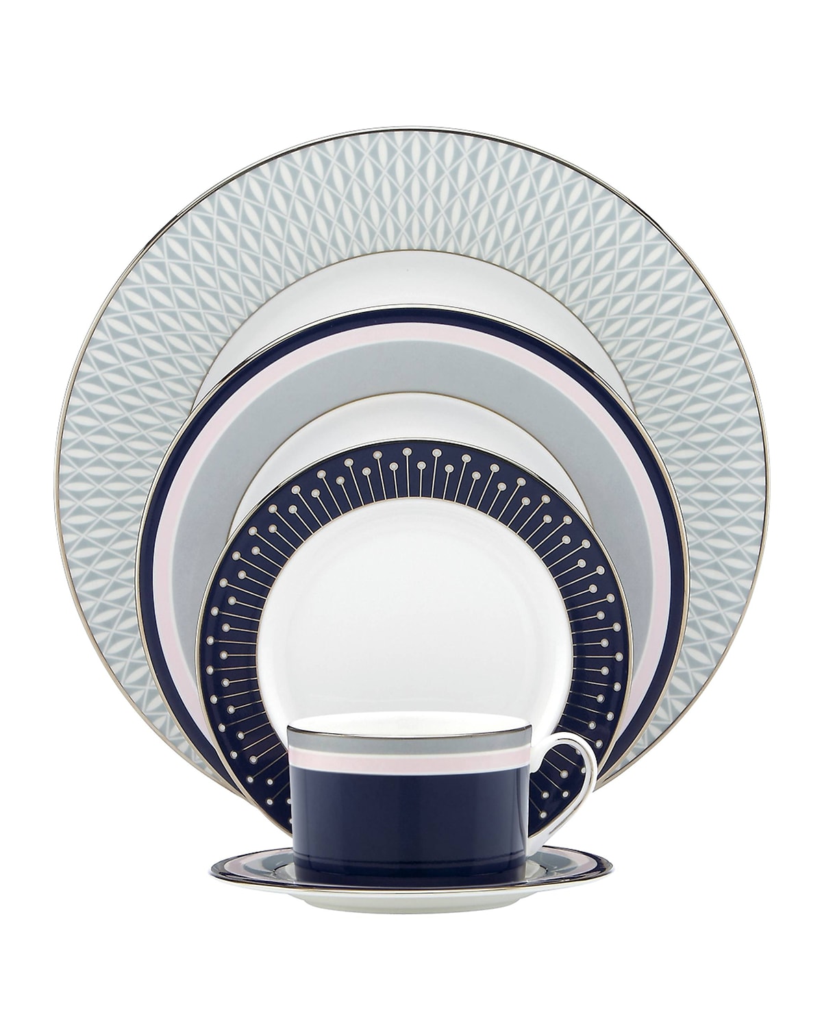 mercer drive dinnerware place setting