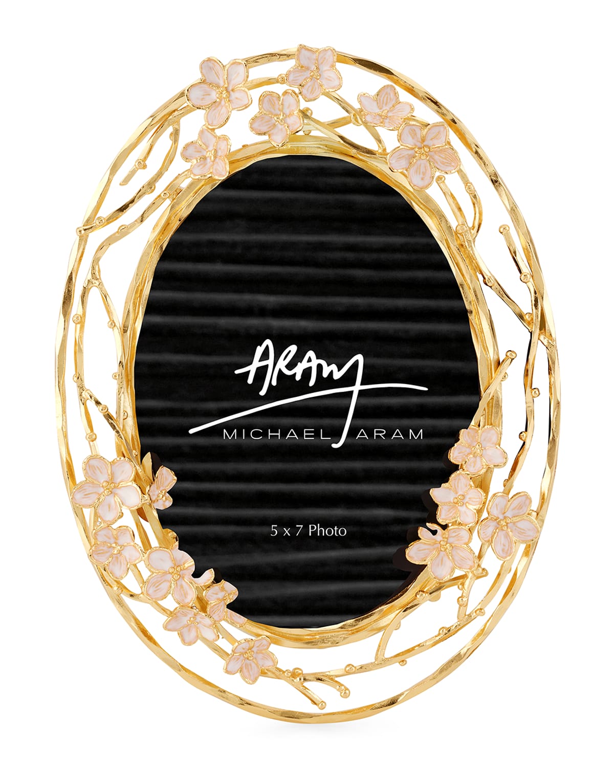 Michael Aram Cherry Blossom Oval Frame, 5" X 7"