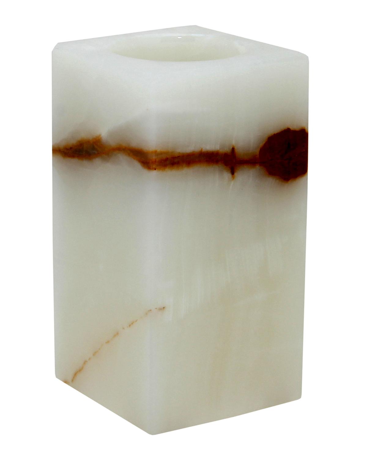 Marble Crafter Myrtus Collection Light Green Onyx Tumbler