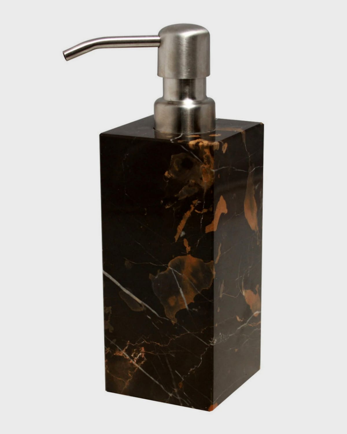Marble Crafter Myrtus Collection Square Marble Soap Dispenser