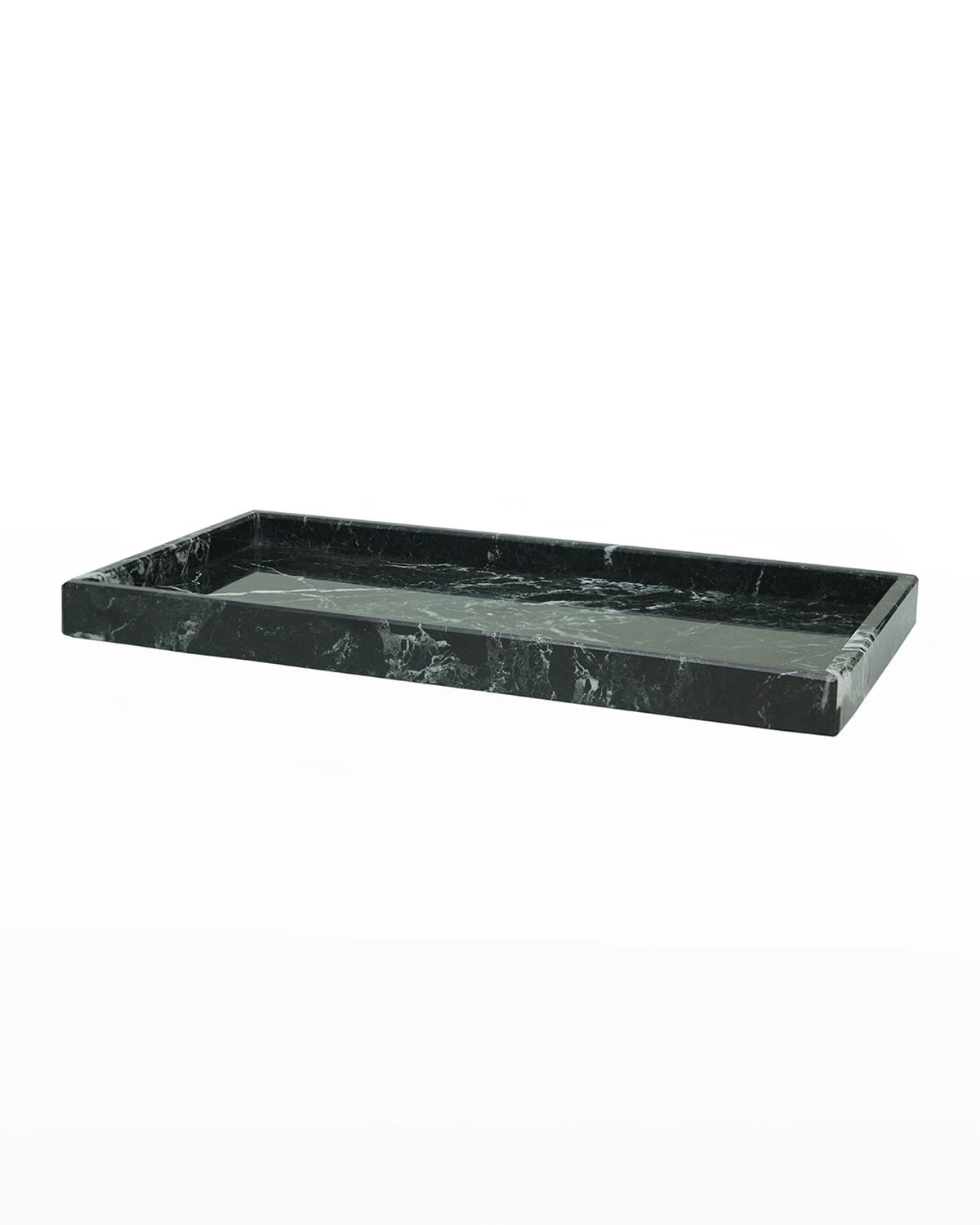 Marble Crafter Myrtus Collection Black Zebra Large Vanity Tray