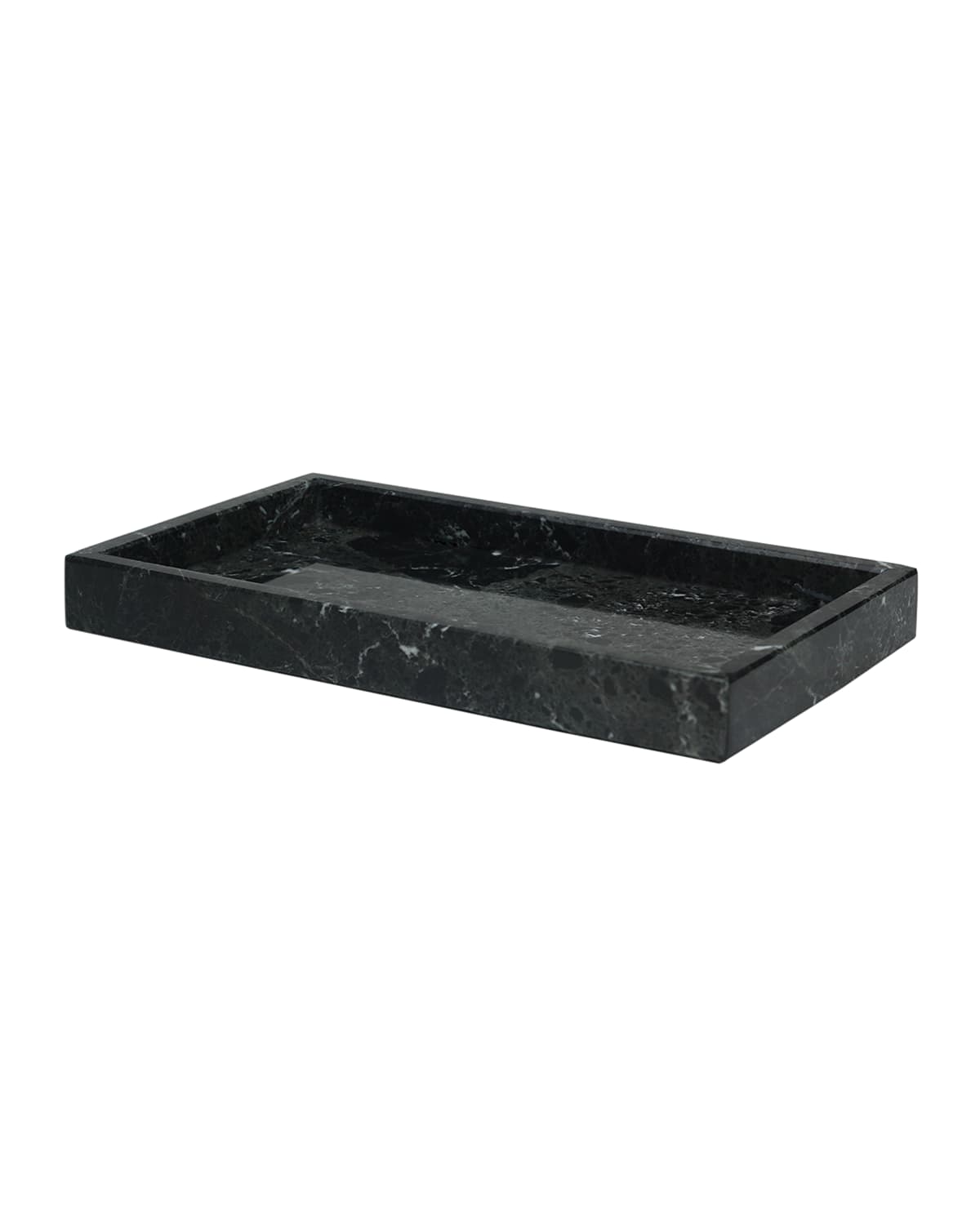 Marble Crafter Myrtus Collection Black Zebra Small Vanity Tray
