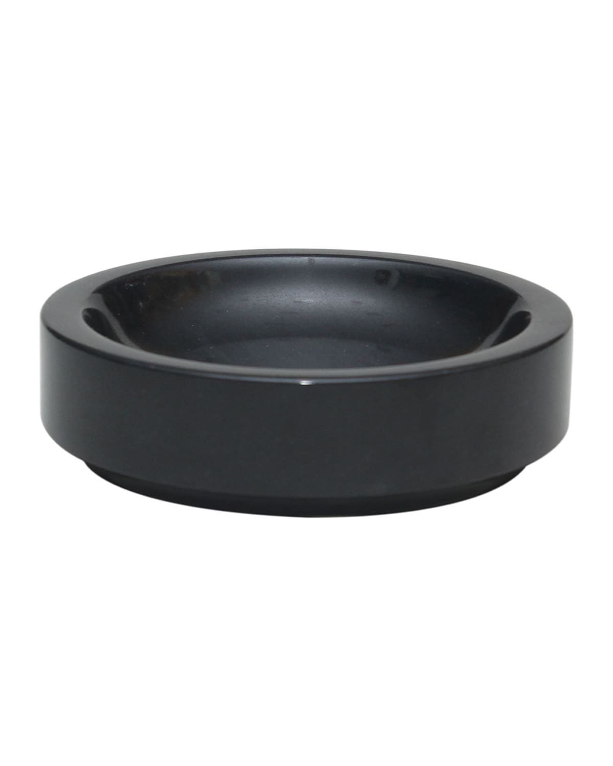 Marble Crafter Eris Collection Jet Black Soap Dish