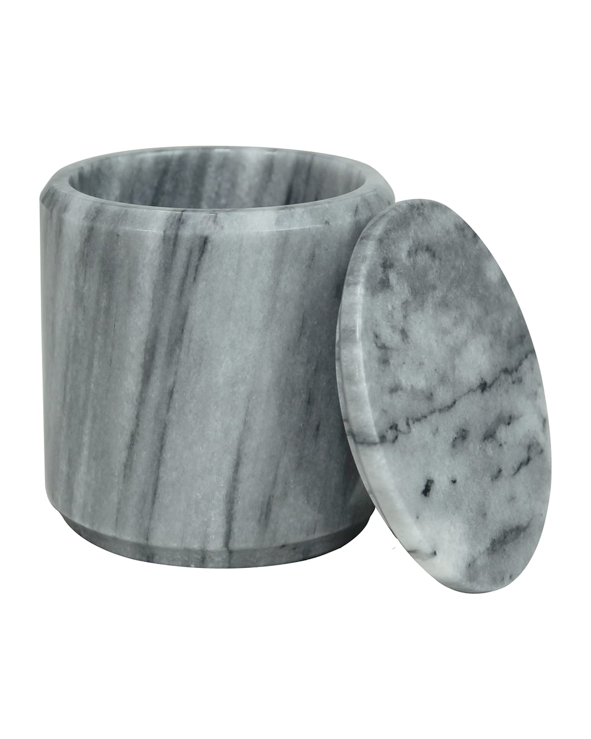 Marble Crafter Eris Collection Cloud Gray Canister