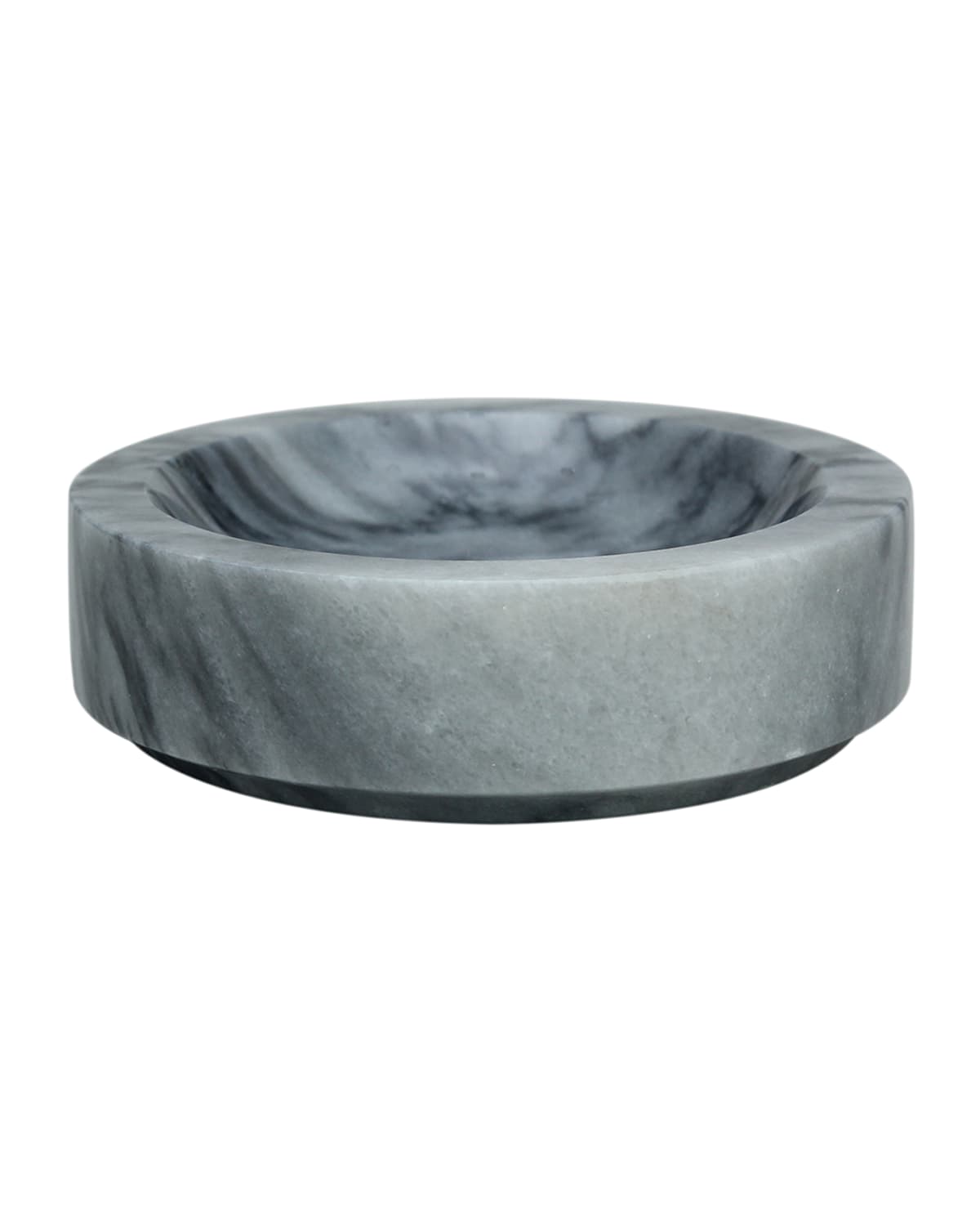 Marble Crafter Eris Collection Cloud Grey Soap Dish