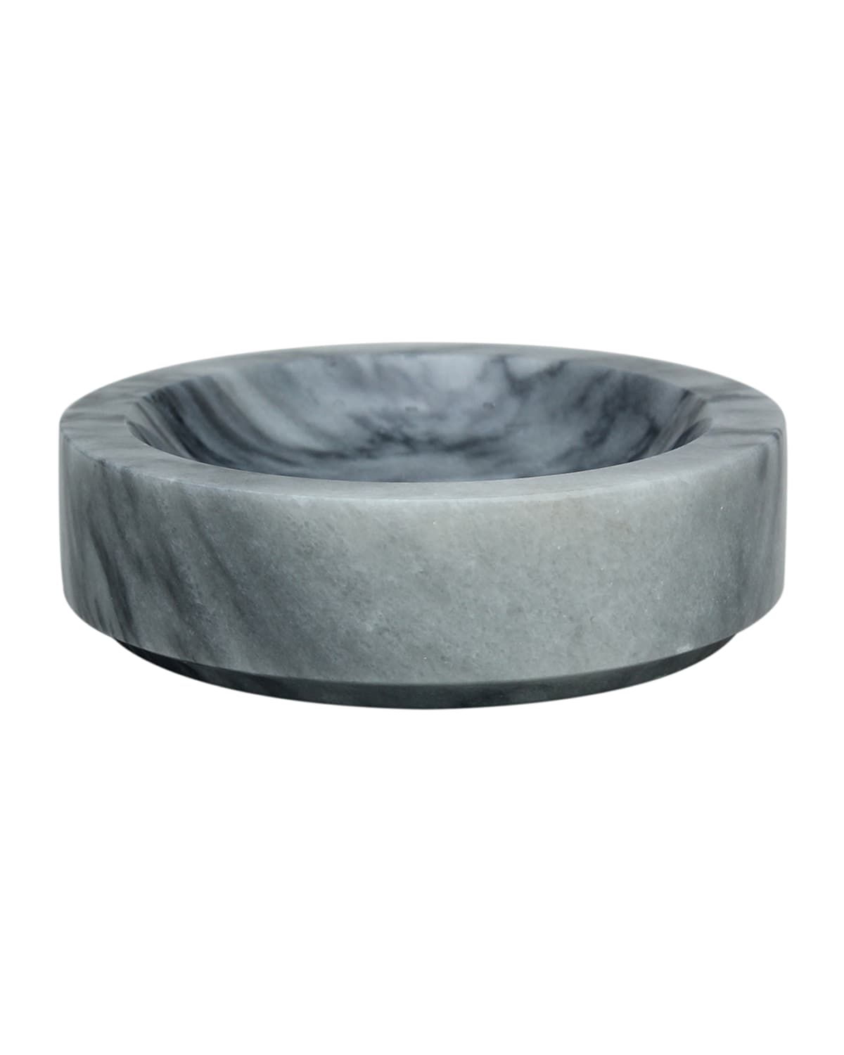 Marble Crafter Eris Collection Cloud Gray Soap Dish